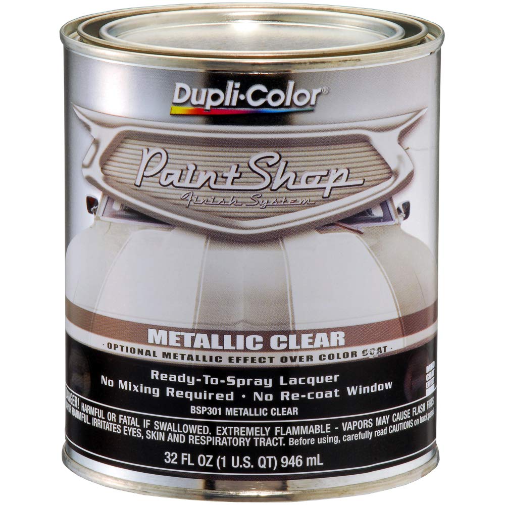 Dupli-Color Bsp301 Paint Shop Finish System Base Coat - Metallic Clear - 32 Oz. Automotive Paint