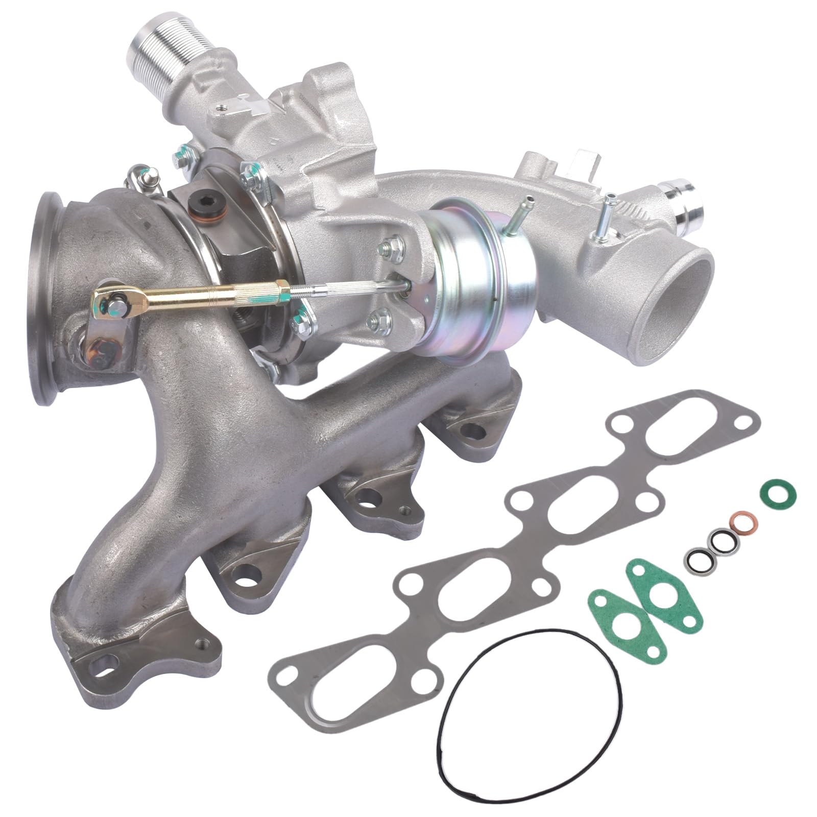 TEKKOAUTO 667-203 55565353 Turbo Charger Turbocharger Kit Compatible with 2011-2018 Chevy Cruze Sonic Trax Buick Encore 1.4L Eng