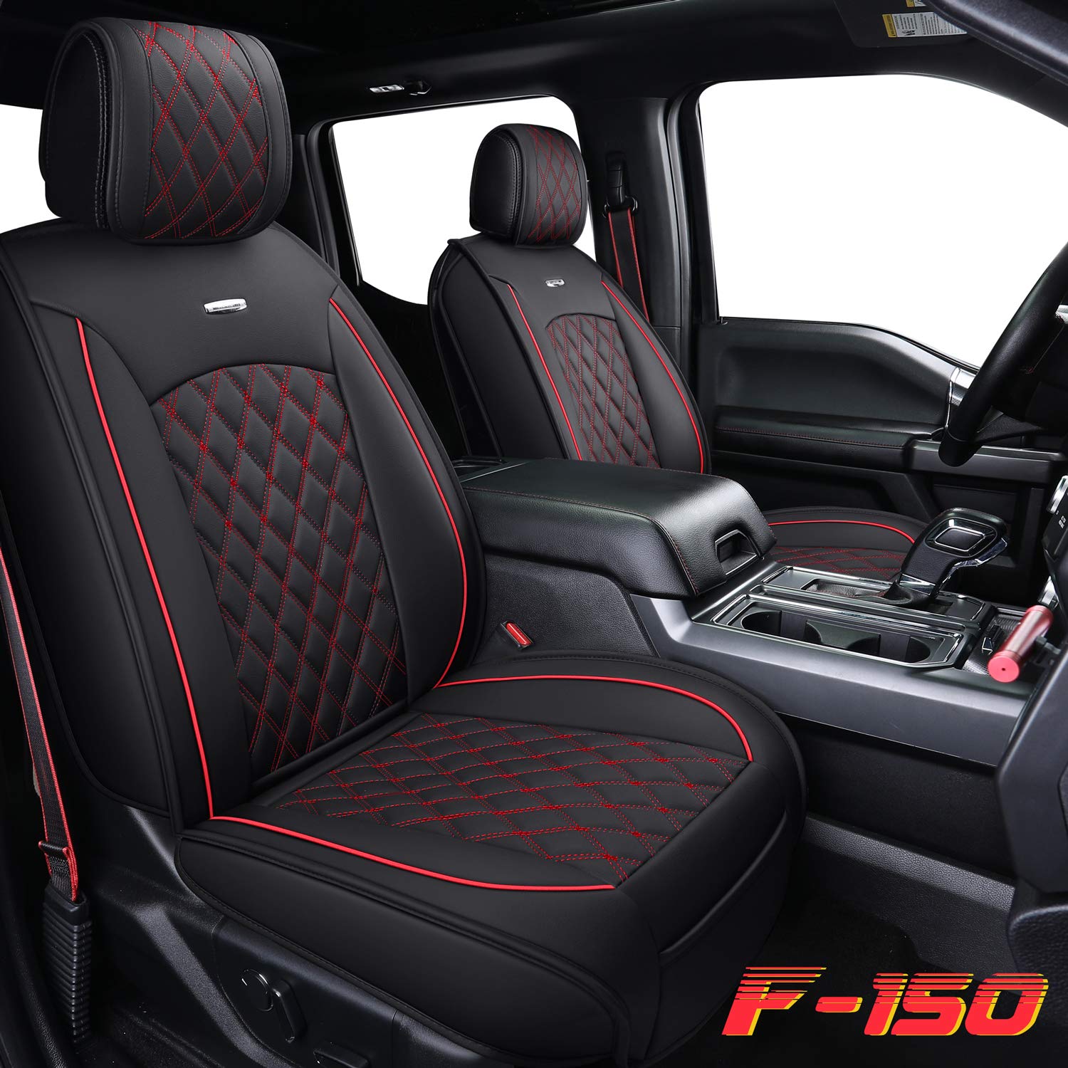 Aierxuan Car Seat Covers Front Set With Waterproof Leather Automotive Vehicle Cushion For Cars Suv Pickup Truck Fit For 2009 To