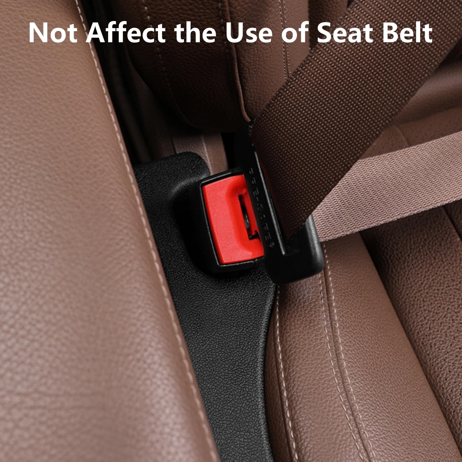Hiseanllo Car Seat Gap Filler 2 Pack, Universal Fit Pu Leather Car Seat Gap Plug To Fill The Gap Between Seat And Console, Car S