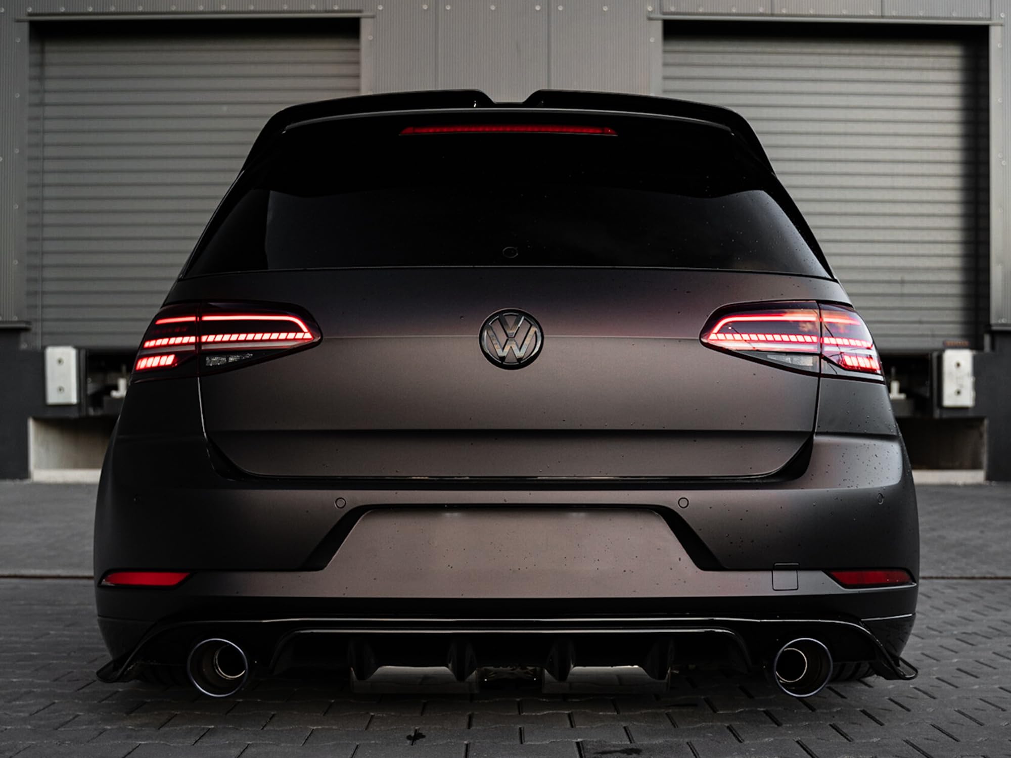 Vvivid+ Matte Demon Black Premium Vinyl Wrap Film (1Ft X 5Ft)