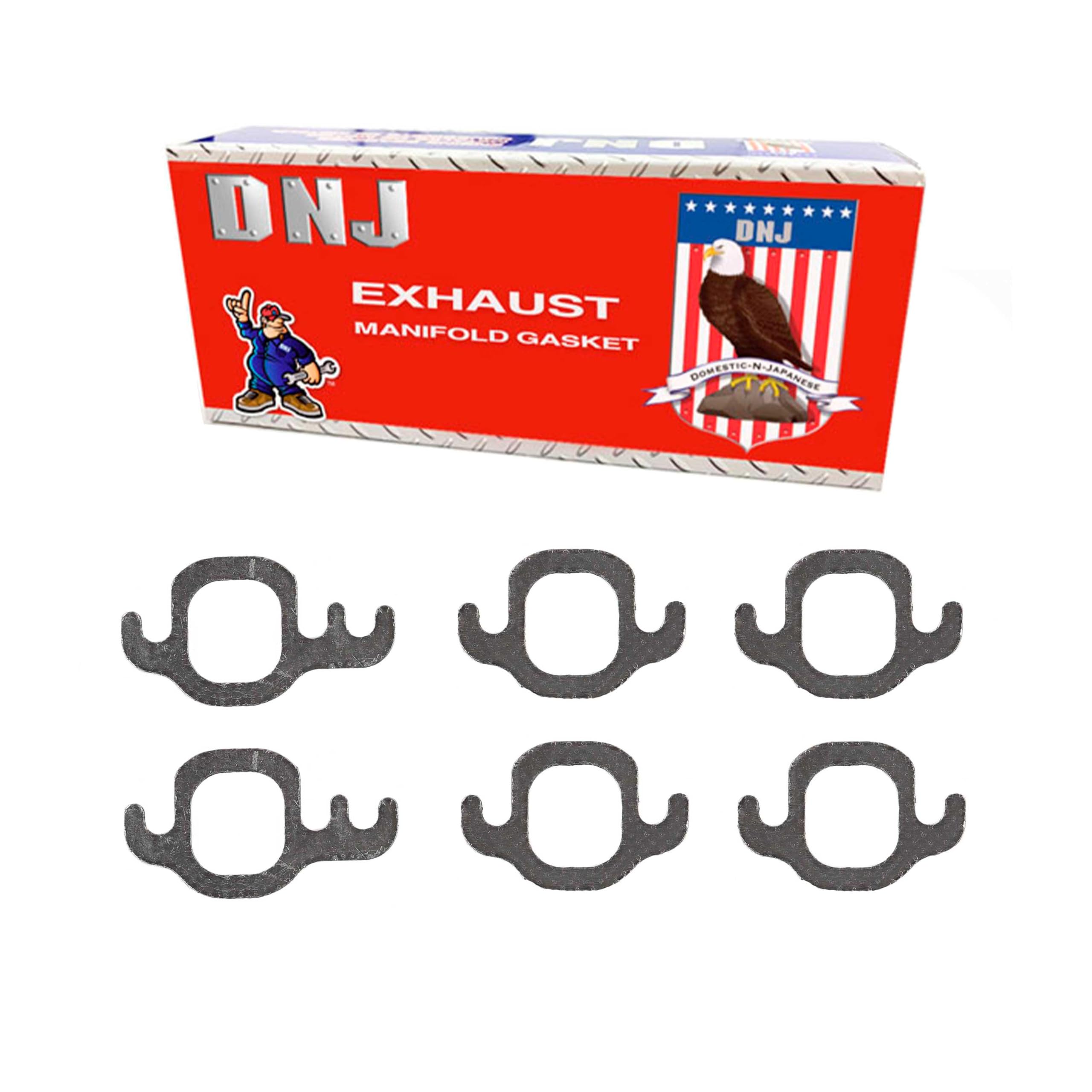 Dnj Eg3127 Exhaust Manifold Gasket For 1992-2014 / Chevrolet, Gmc, Isuzu, Oldsmobile/Astro, Blazer, Bravada, Silverado, Sonoma /