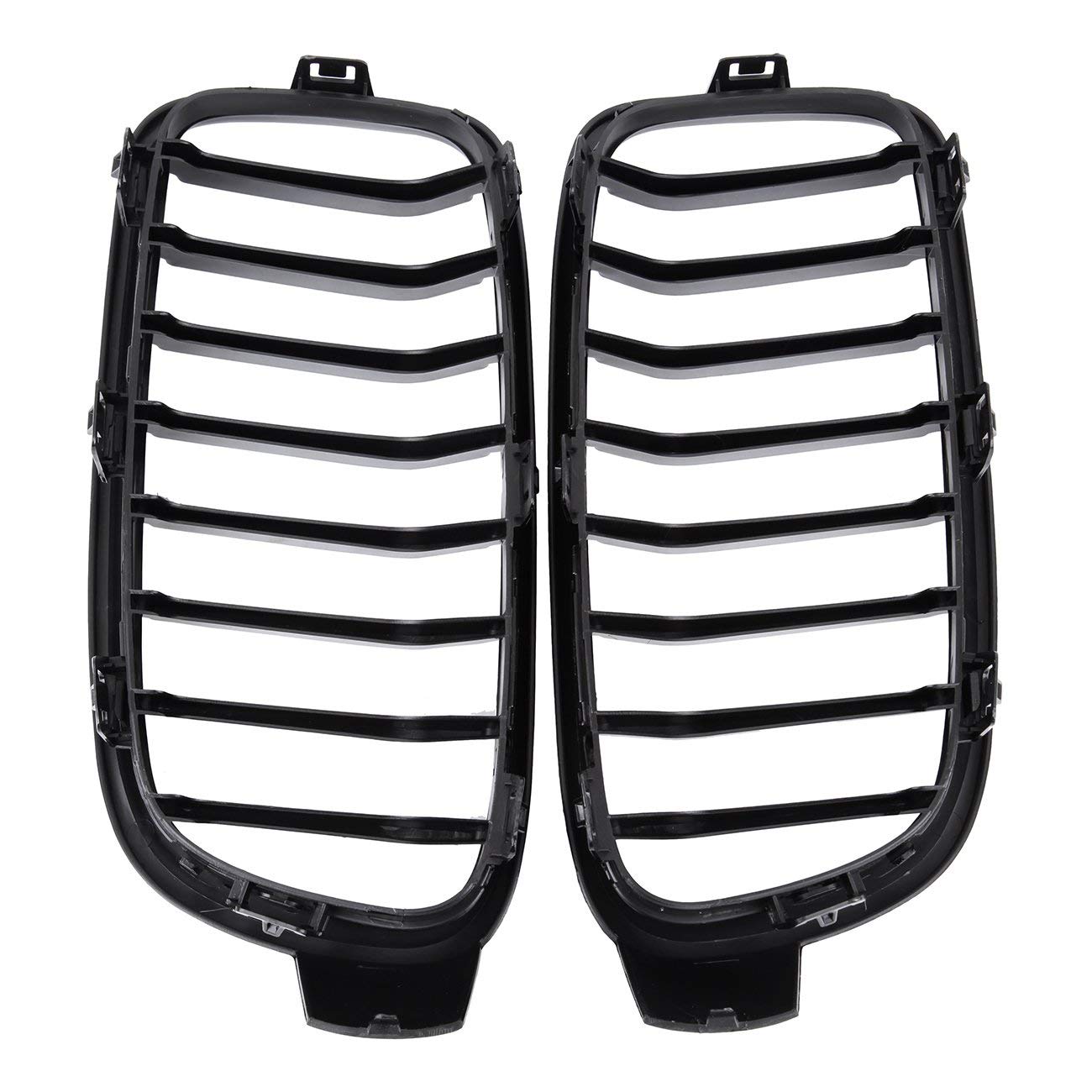 Zealhot F30 Grill - Front Kidney Grille For 2012-2018 Bmw 3 Series F30 F31 320I 328I 328D 330E 330I 335I 340I (Gloss Black-Singl