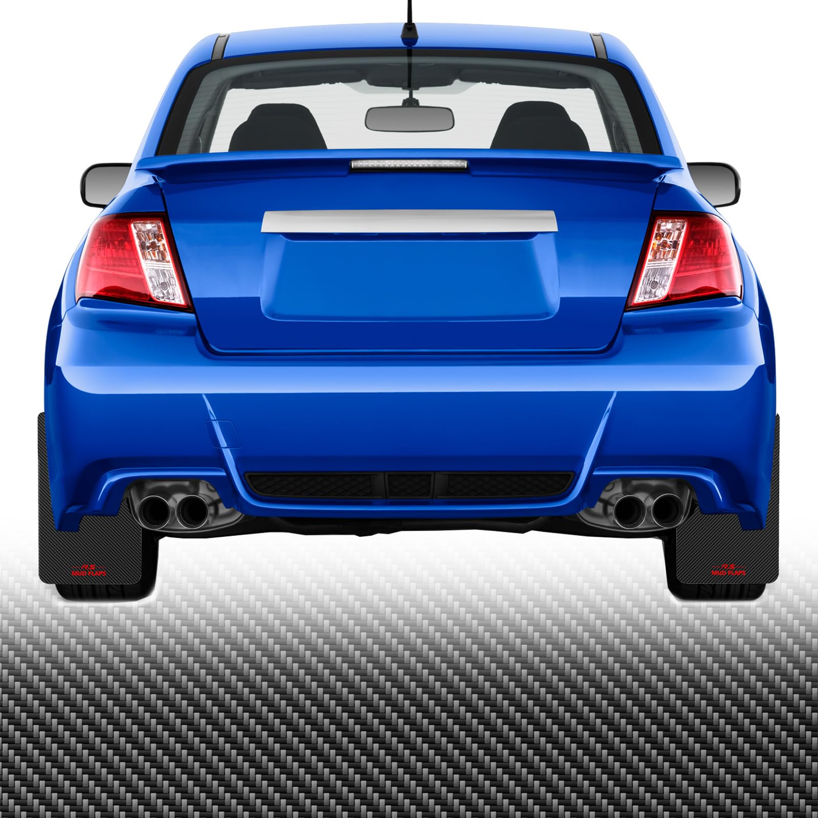 Xukey 4Pcs Black Universal Mudflaps For Car Suv Van Hatchback Utv Atv Front Rear Mud Flaps Splash Guards Fender Flares Mudguard