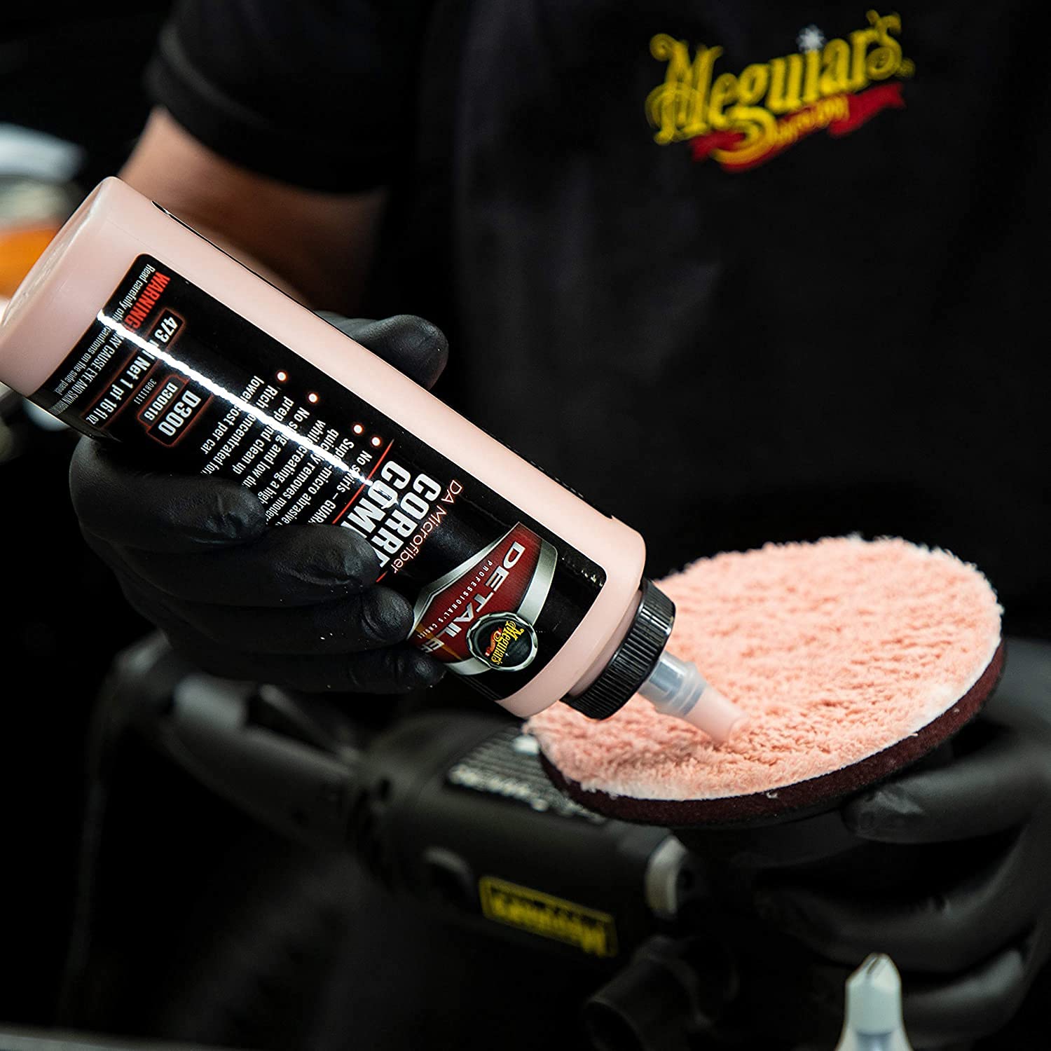 Meguiar'S D316 Da (Dual Action) Microfiber Correction Compound - Auto Compound Removes Surface Defects - 16 Oz Bottle