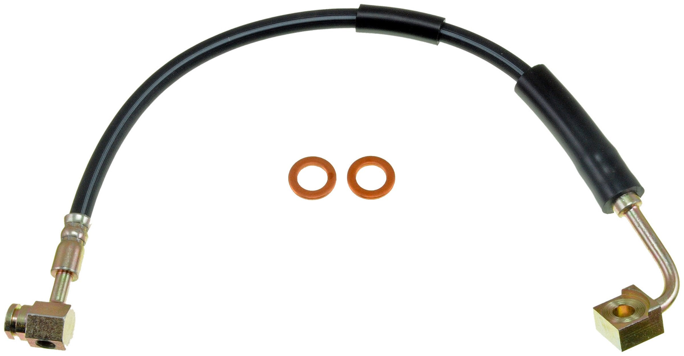 Dorman H380355 Front Driver Side Brake Hydraulic Hose Compatible With Select Ford Models