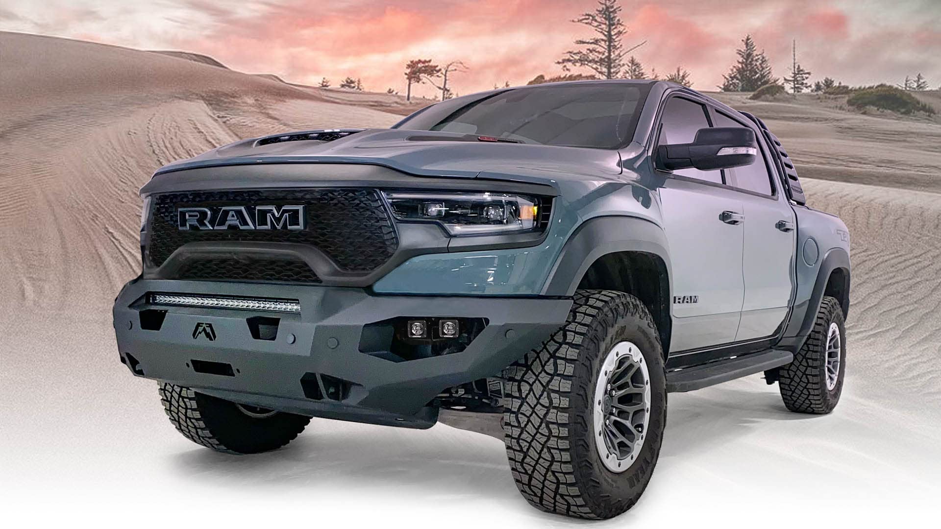 Fab Fours Inc. Dx21-X5551-1 Front Replacement Bumper Fits Ram 1500