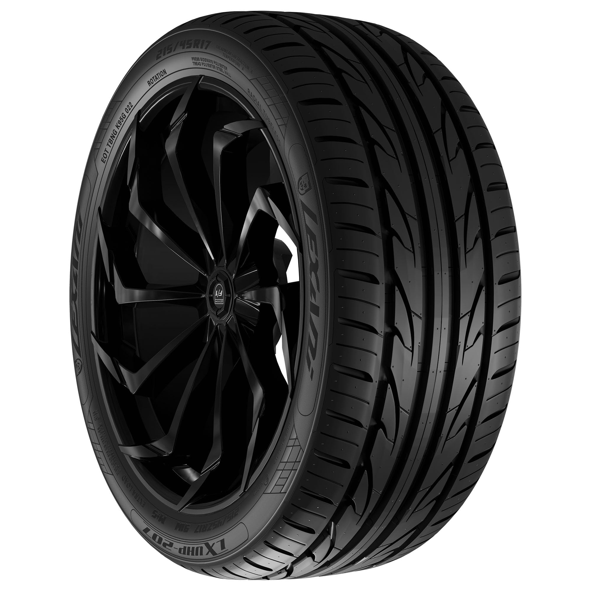 Lexani LXUHP-207 Performance Tire - 215/40R18, Model LXST2071840040