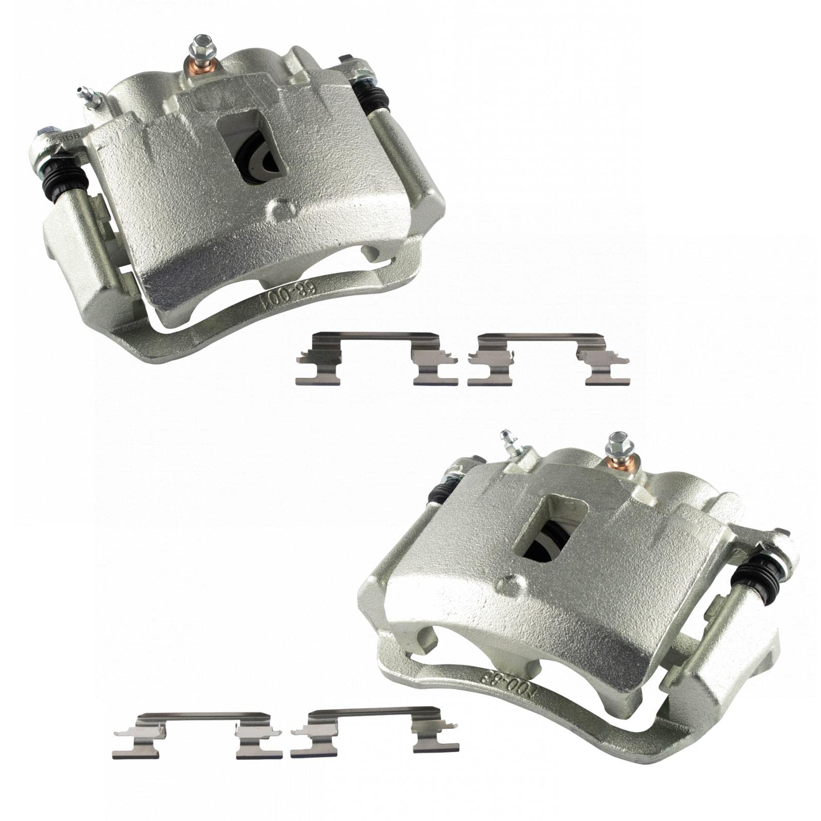 Trq Rear Brake Caliper Set Compatible With 2003-2017 Chevrolet Express 2500 Express 3500 Gmc Savana 2500 Savana 3500