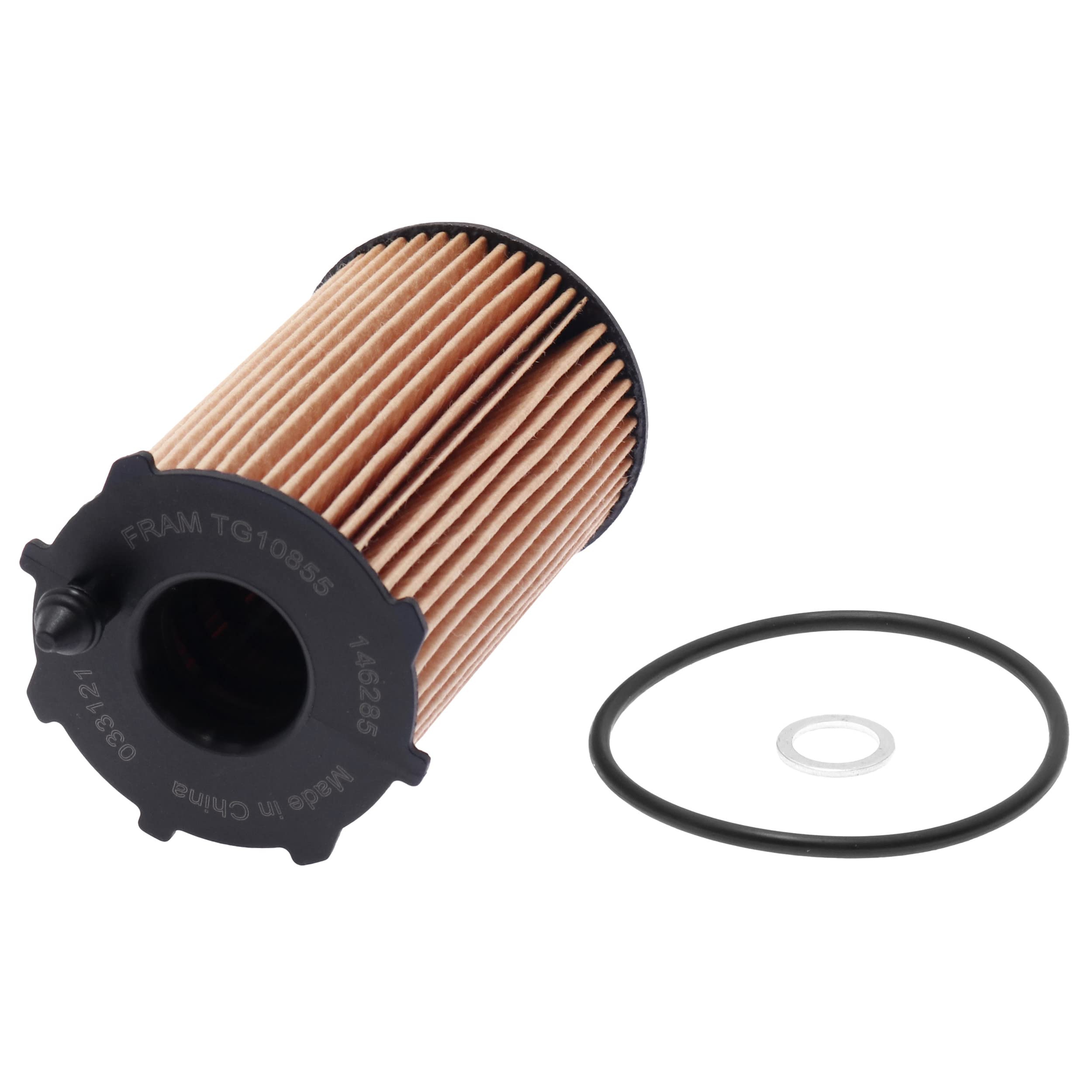 Fram Tough Guard TG10855 Oil Filter - 15K Mile Change Interval, Multi, One Size, Fiberglass