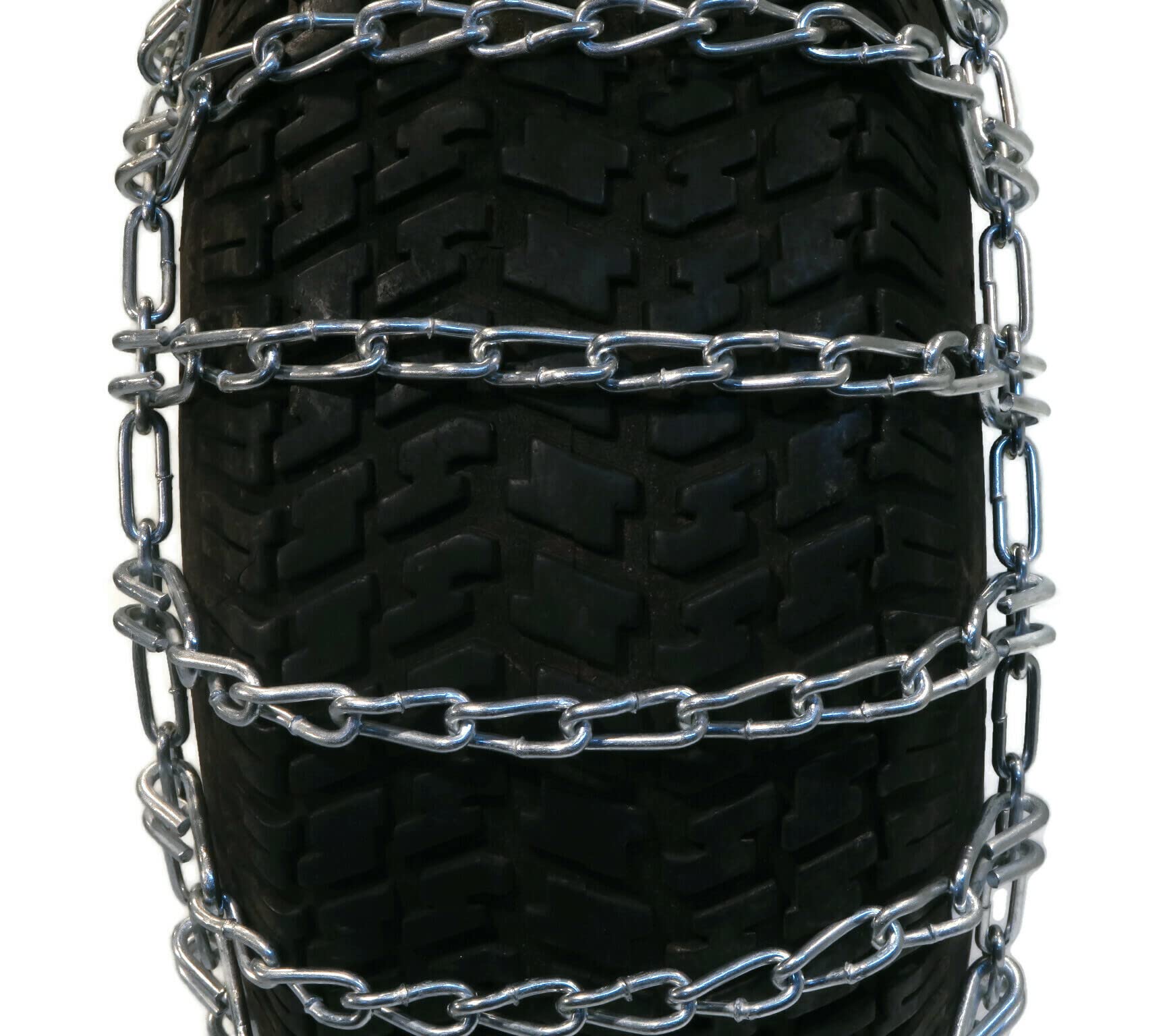 The Rop Shop | Pair Of 2 Link Tire Chains 26X12X12 For Snow Blowers, Lawn & Garden Tractors, Mowers & Riders, Utv, Atv, 4-Wheelers, Utility Vehicles