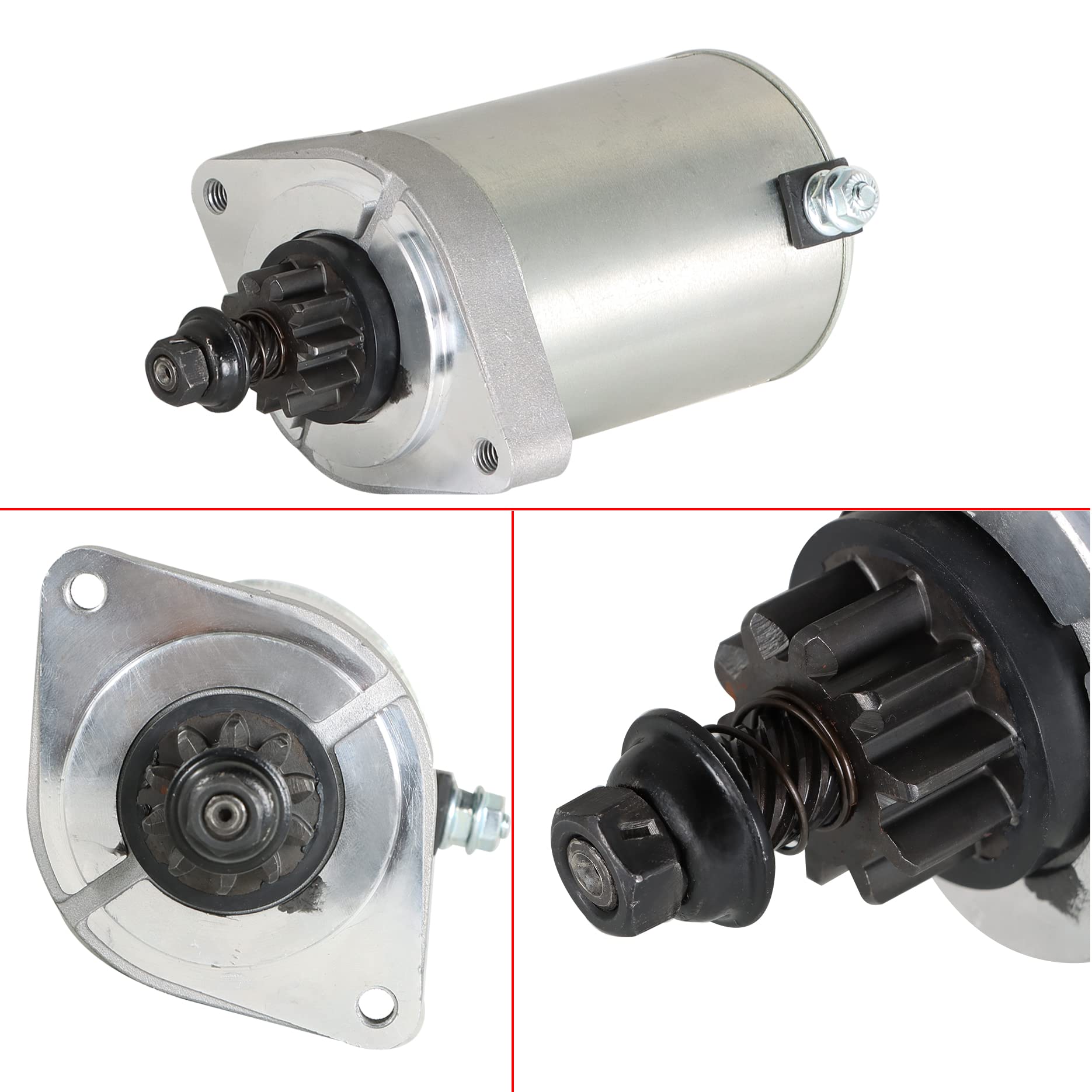 LiGuVCY Starter Replacement for Kawasaki FR651V/FR691V/FR730V Engines, Model Alla-USF8-021657, 21.5-24Hp