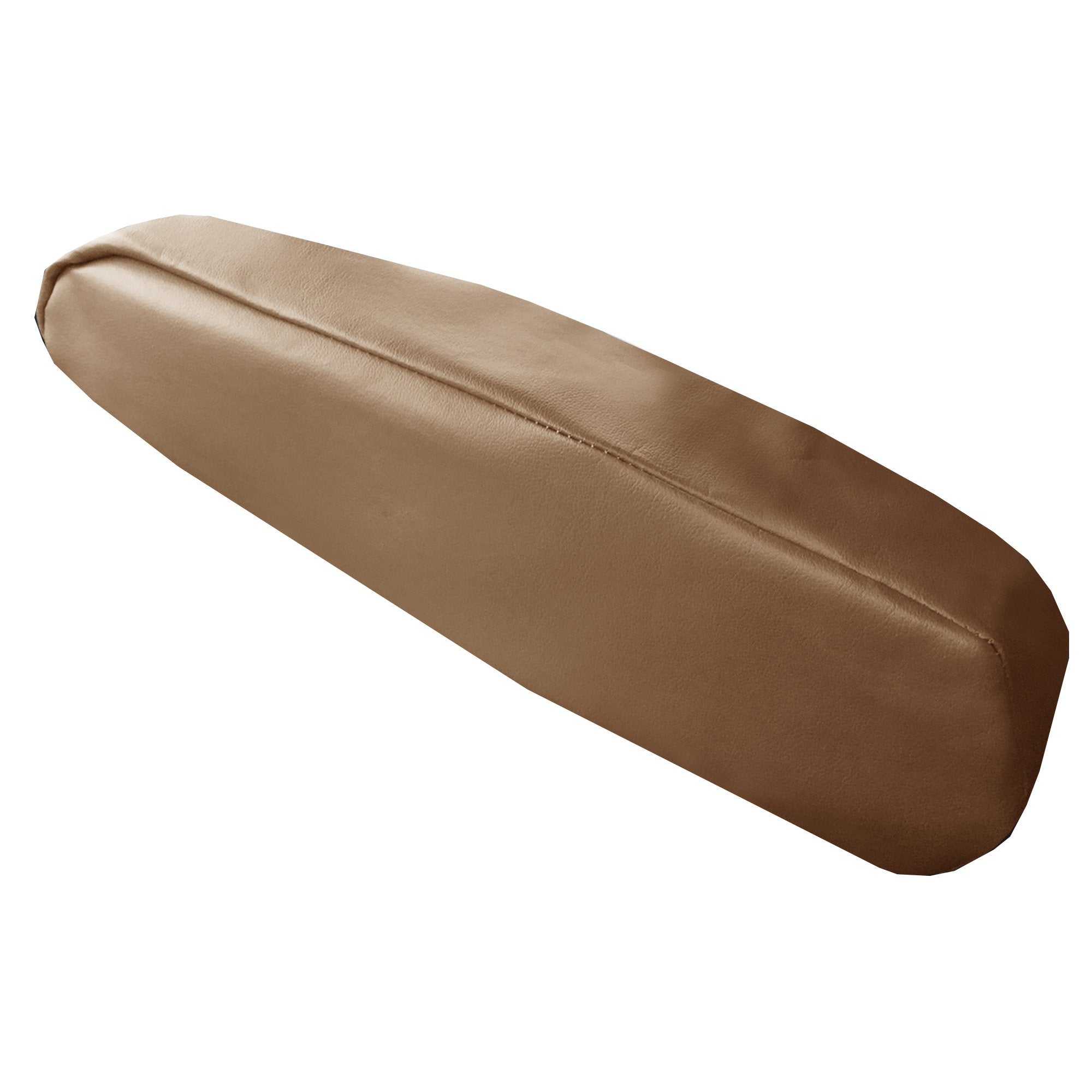 Fh Group Premium Faux Leather Armrest Cover Semi-Universal Fit, One Pair, Set Of 2 Tan