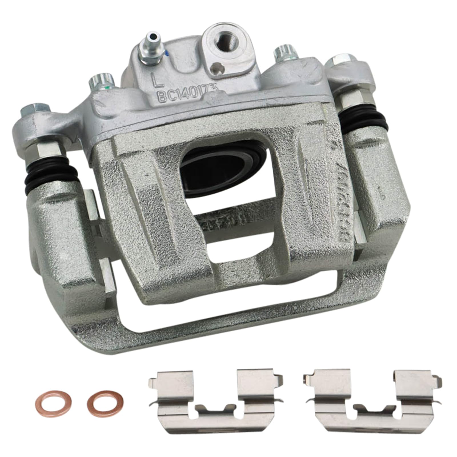 Trq Rear Brake Caliper Set Compatible With 2017 Genesis G80 2010-2016 Hyundai 2016 Kia K900