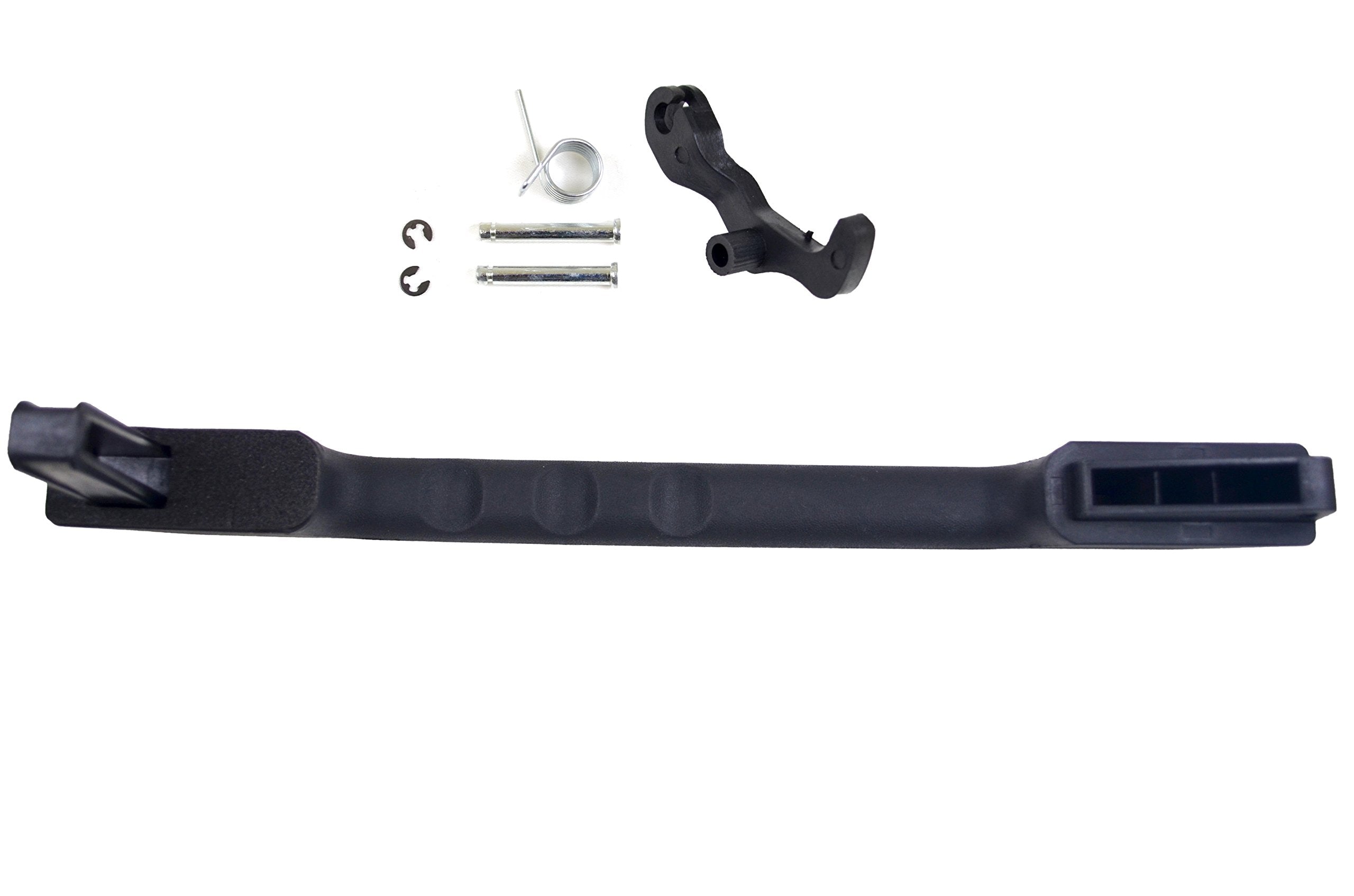 Pt Auto Warehouse Gm-3952A-Tl - Tailgate Door Handle Lever Only, Textured Black For 2003 2004 2005 Hummer H2