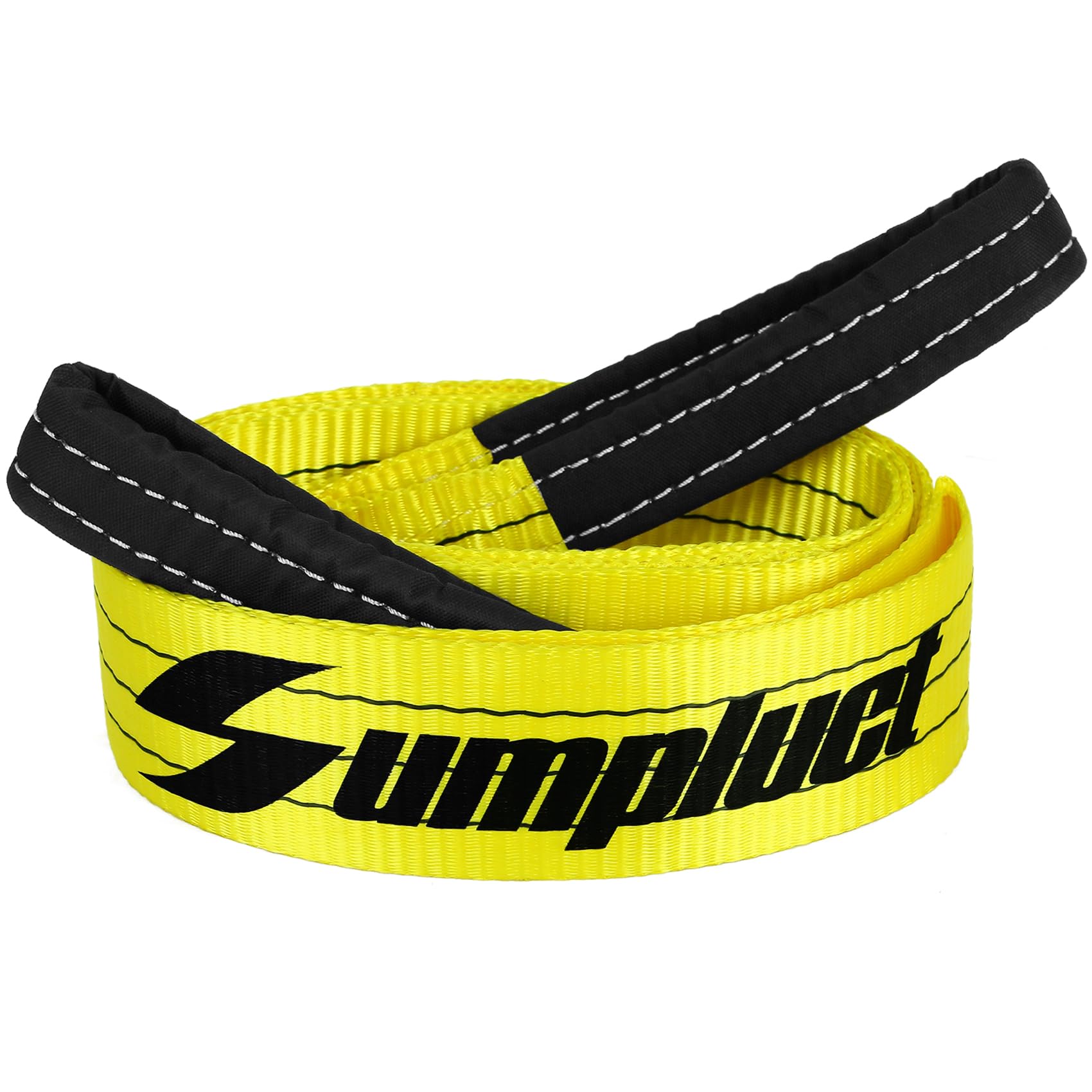 3 inch, 8 Feet Tree Saver, Winch Strap, Tow Straps 30,000 Pound Capacity Recovery Rope,Heavy Duty Towing Ropes with Triple Reinf