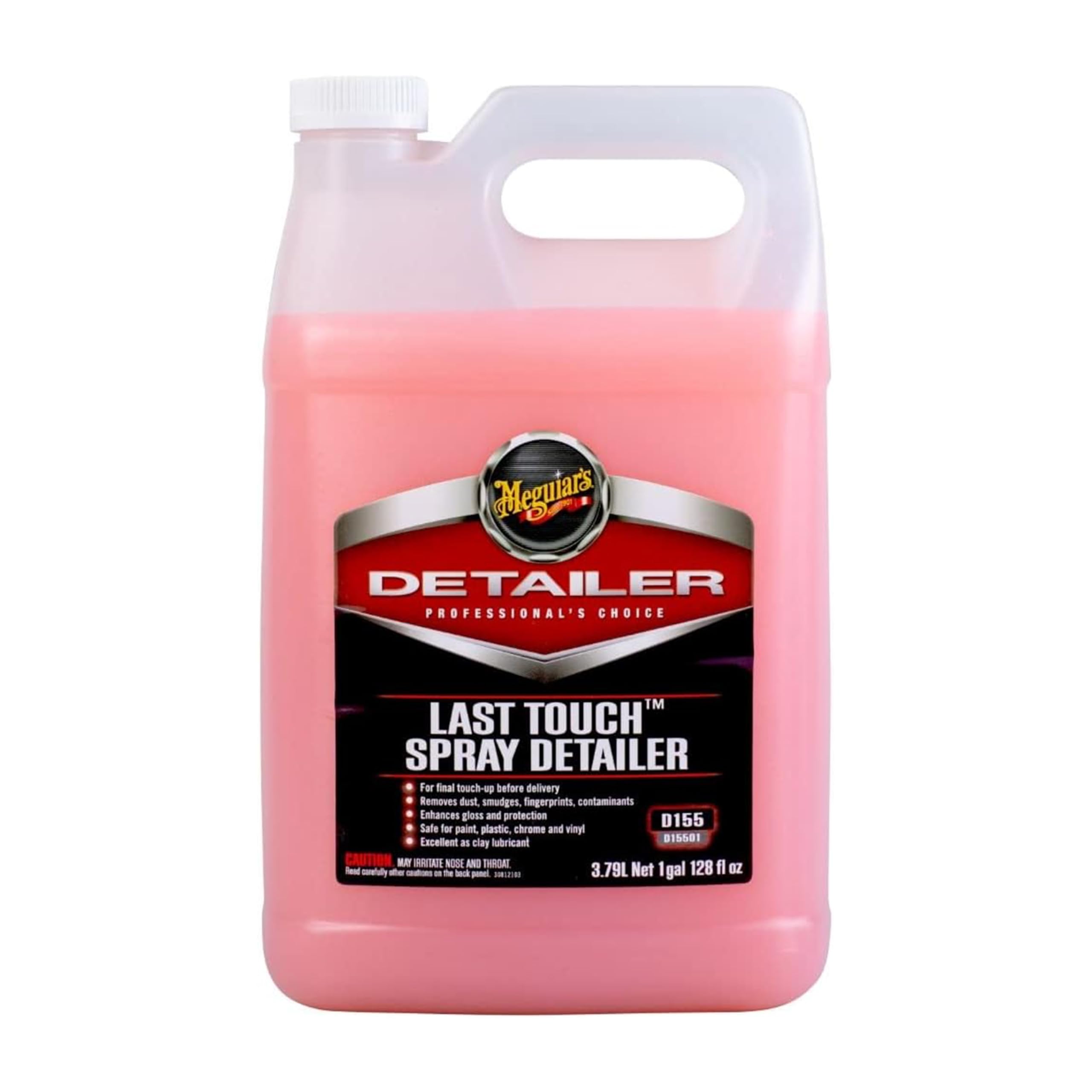 Meguiars D15501 Last Touch Spray Detailer  Remove Light and Fresh Contaminants for a Spotless and Glossy Finish  Ideal for Pr