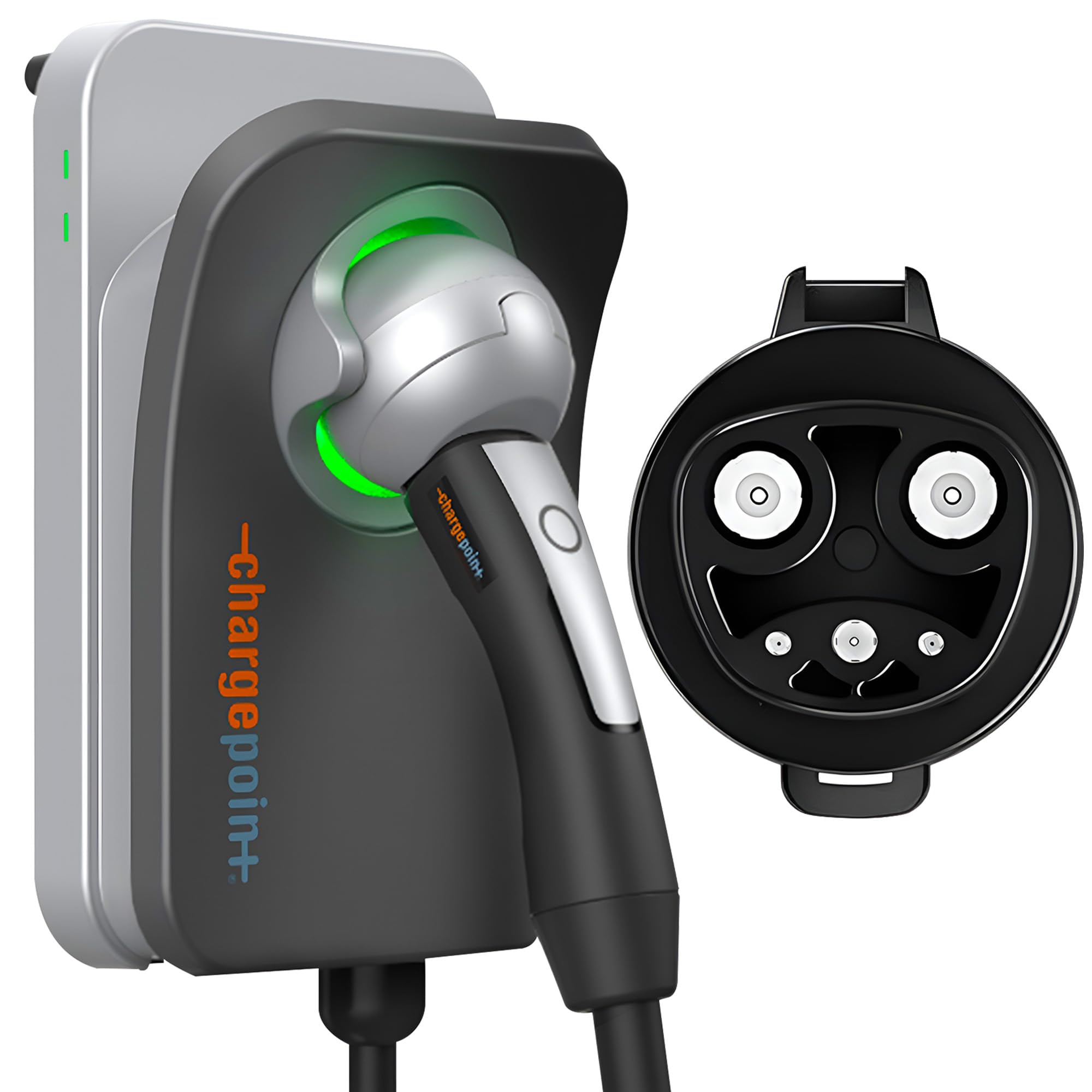 Chargepoint Homeflex Level 2 Ev Charger Nacs, Hardwire Electric Car Charger Compatible With Tesla