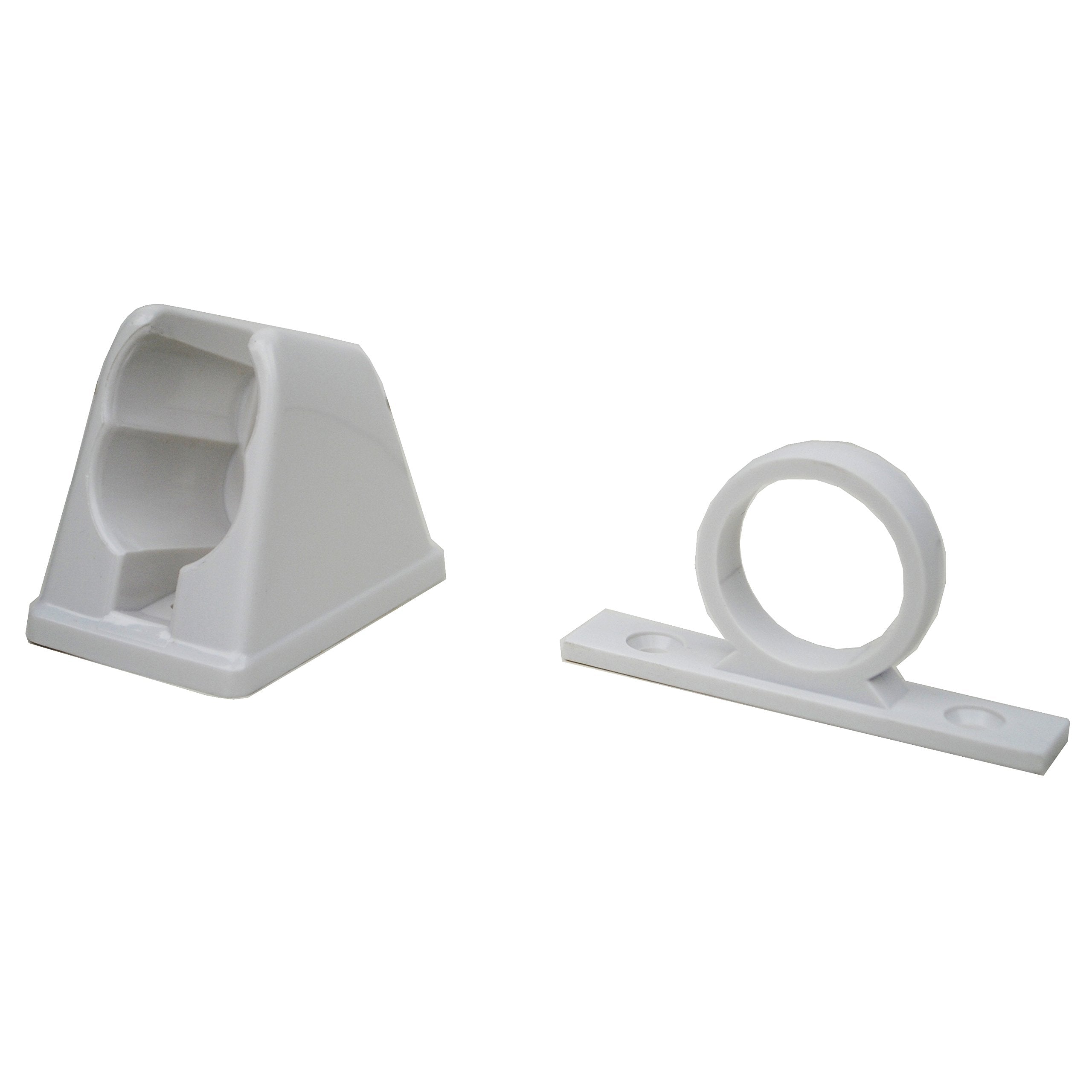 Builders Shoppe 4120Wt Rv/Motorhome Replacement Non-Metallic Hand Held Shower Set White Finish