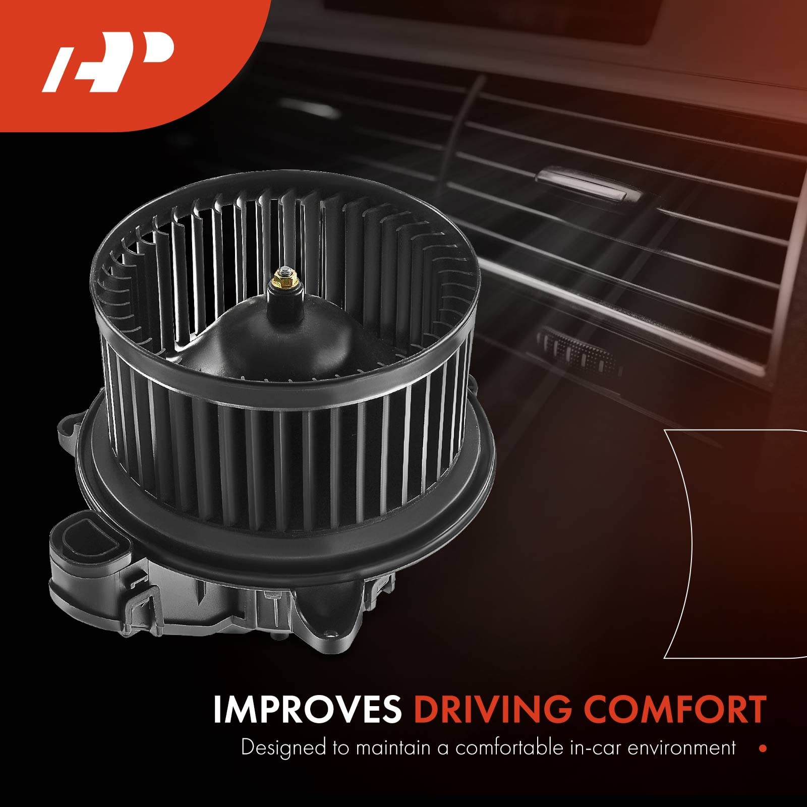 A-Premium Hvac Heater Blower Motor Assembly Compatible With Ford Vehicles - 2015-2023 Transit-150, Transit-250, Transit-350, Tra