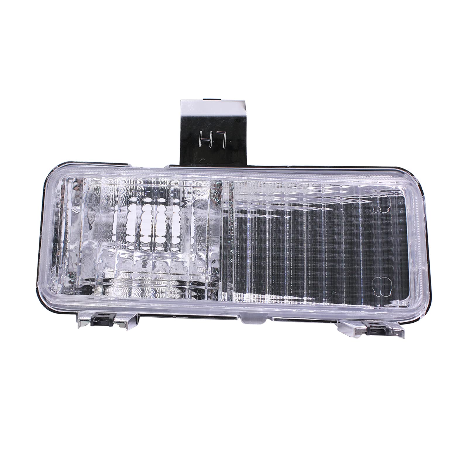 1409KMT Turn Signal Park Lights Set of 2 for 1981-1982 Chevy GMC PU Blazer Jimmy, White, Polyurethane, Model KMT-OT00963