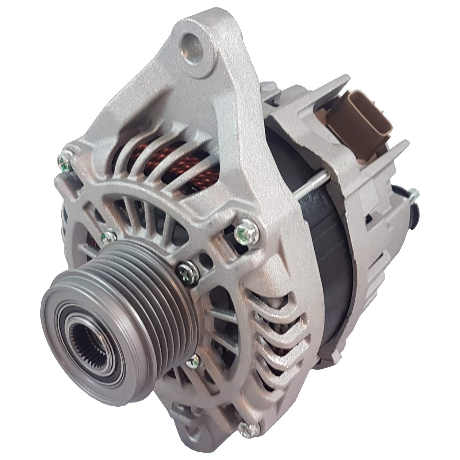 OEG Parts New Alternator Compatible With Mitsubishi Lancer 2.0L 2.4L 11-16, Outlander 2.0L 2.4L 11-16, RVR 2.0L 11-14 A002TX0881