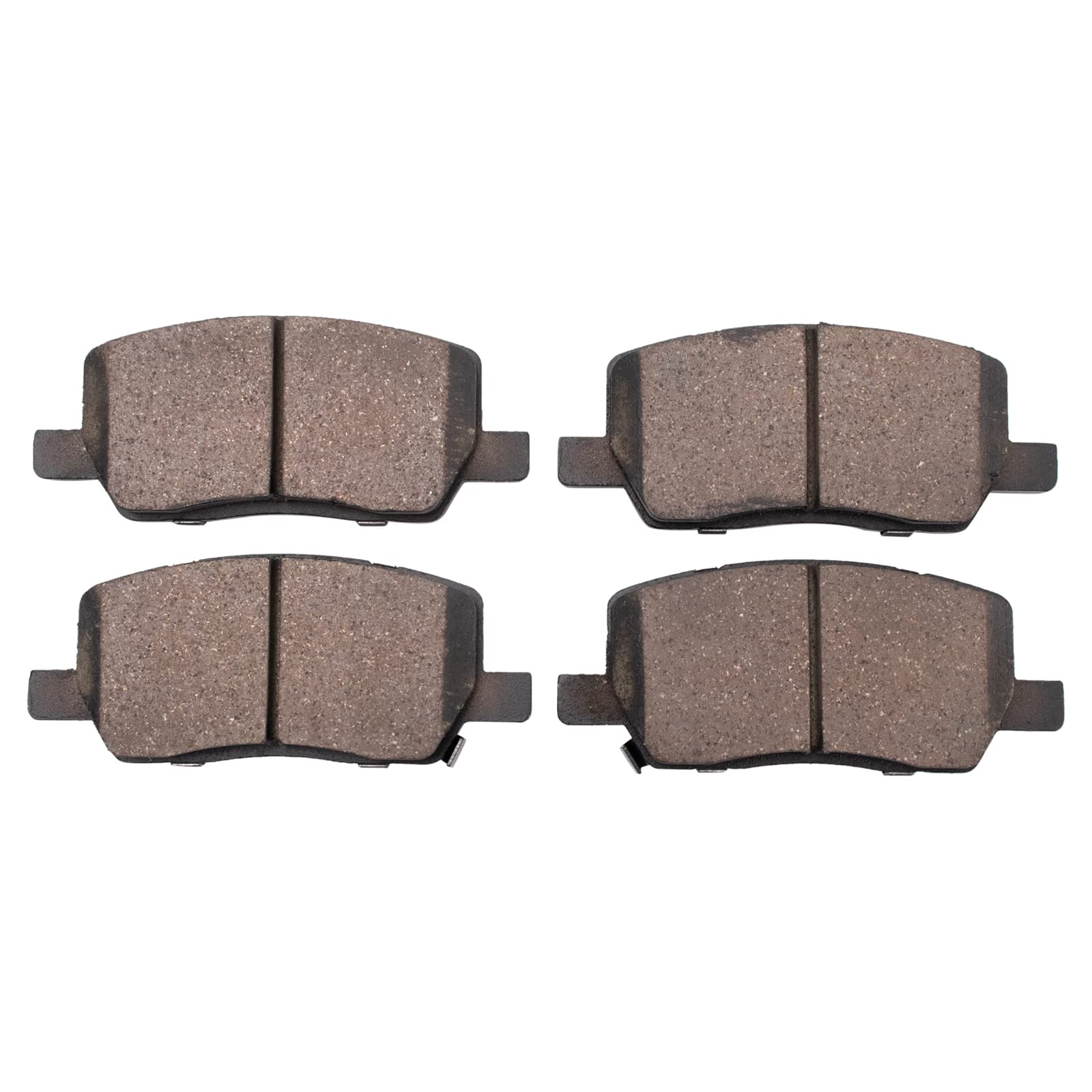 TRQ Rear Brake Pads Ceramic Compatible with 2016-2021 Tesla S X