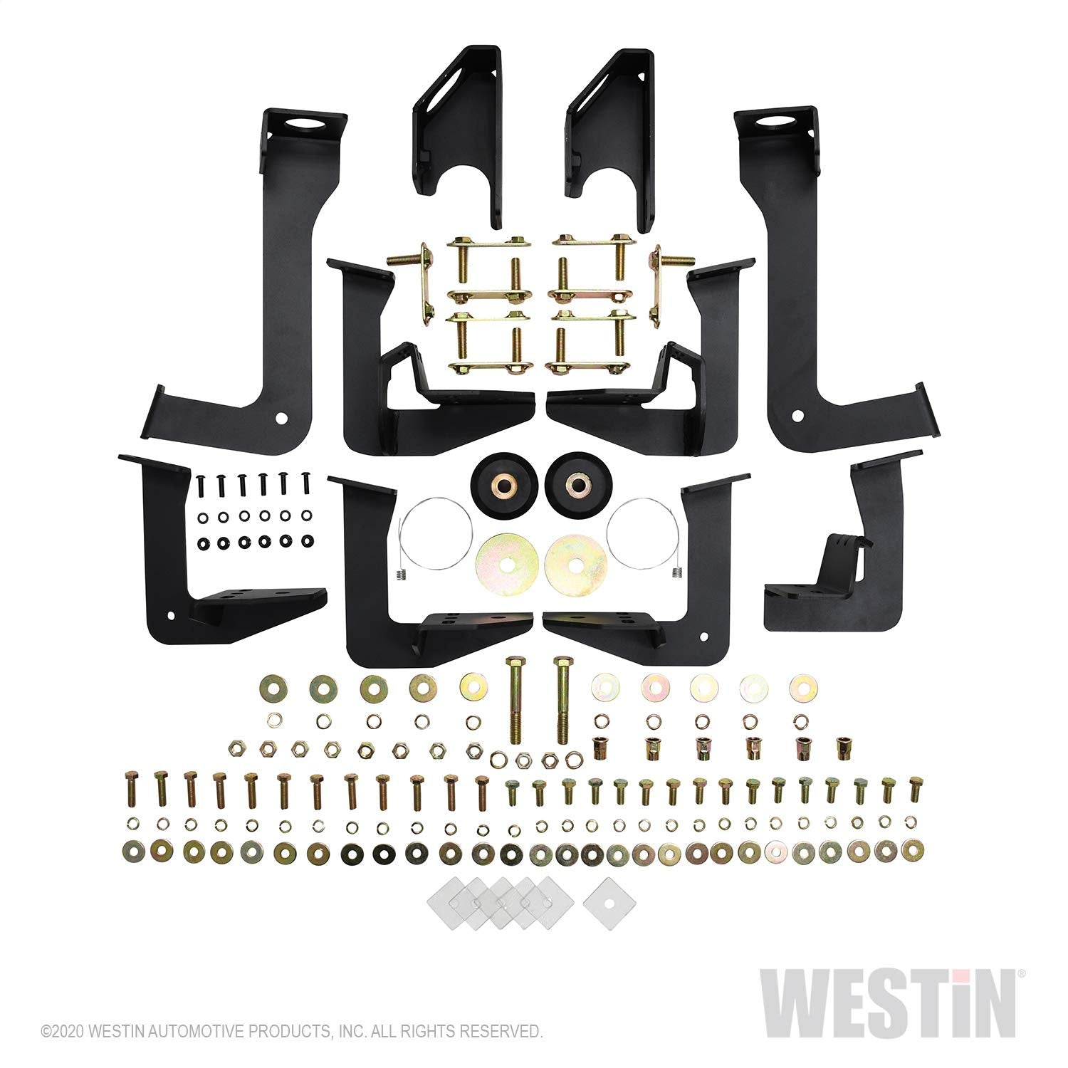 Westin Hdx Stainless Drop Nerf Step Bars