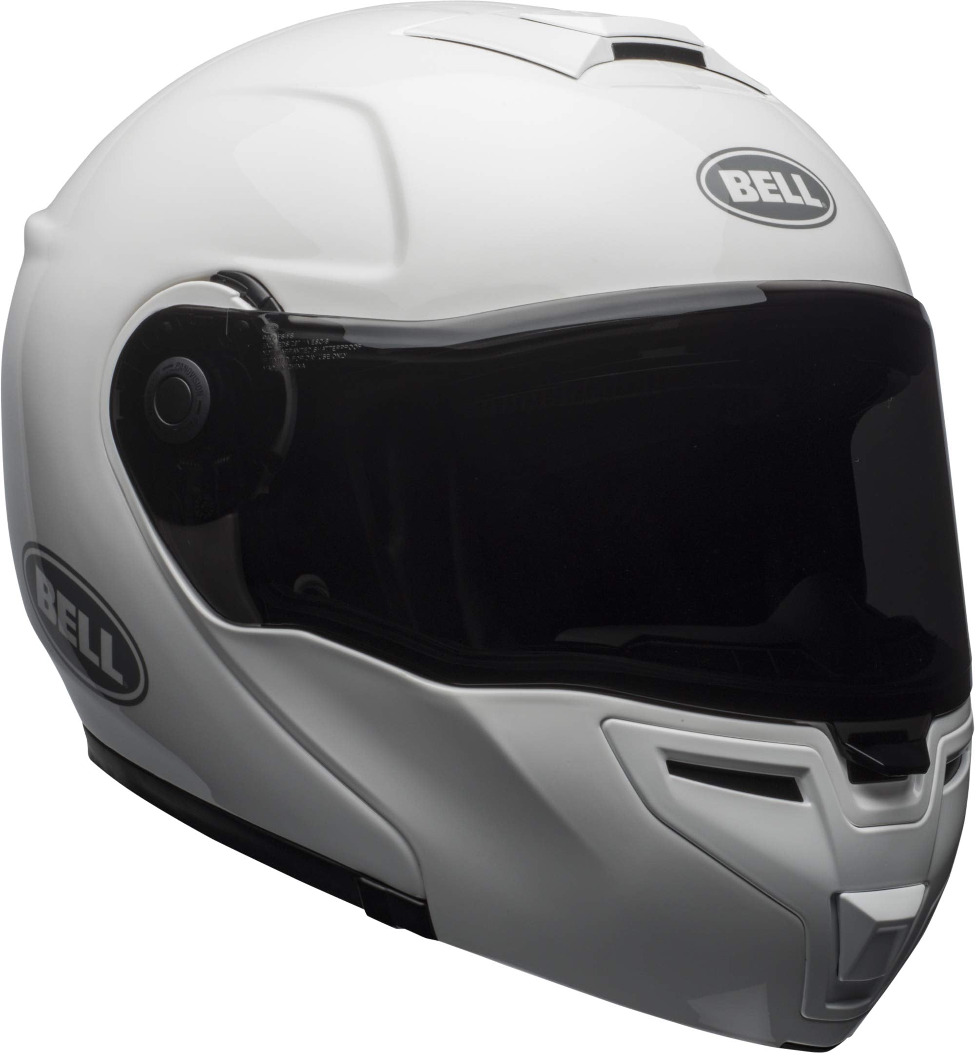 BELL SRT Modular Full-Face Helmet - Medium, Gloss White, Model 7092447