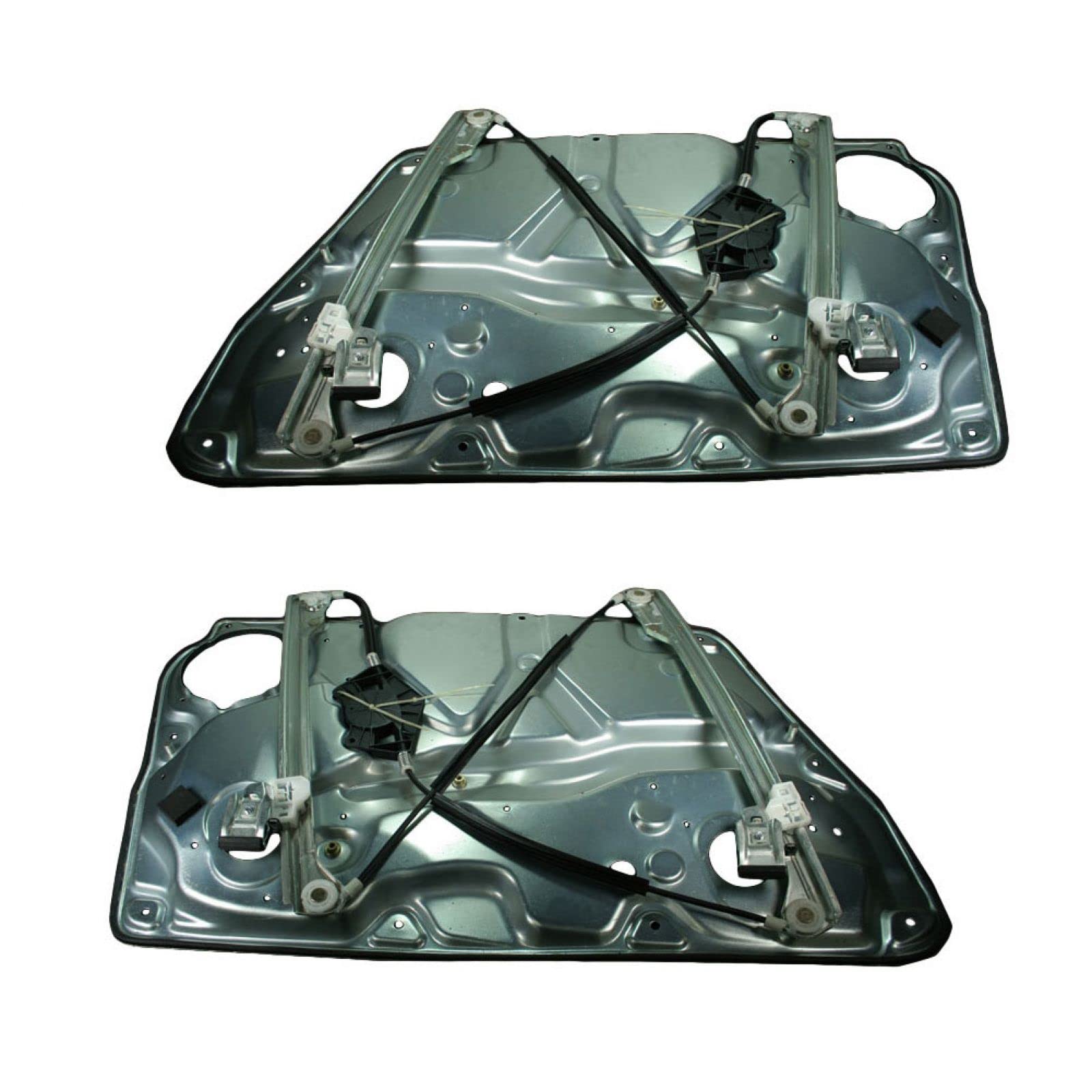 Trq Front Power Window Regulator Set Compatible With 1998-2005 Volkswagen Passat