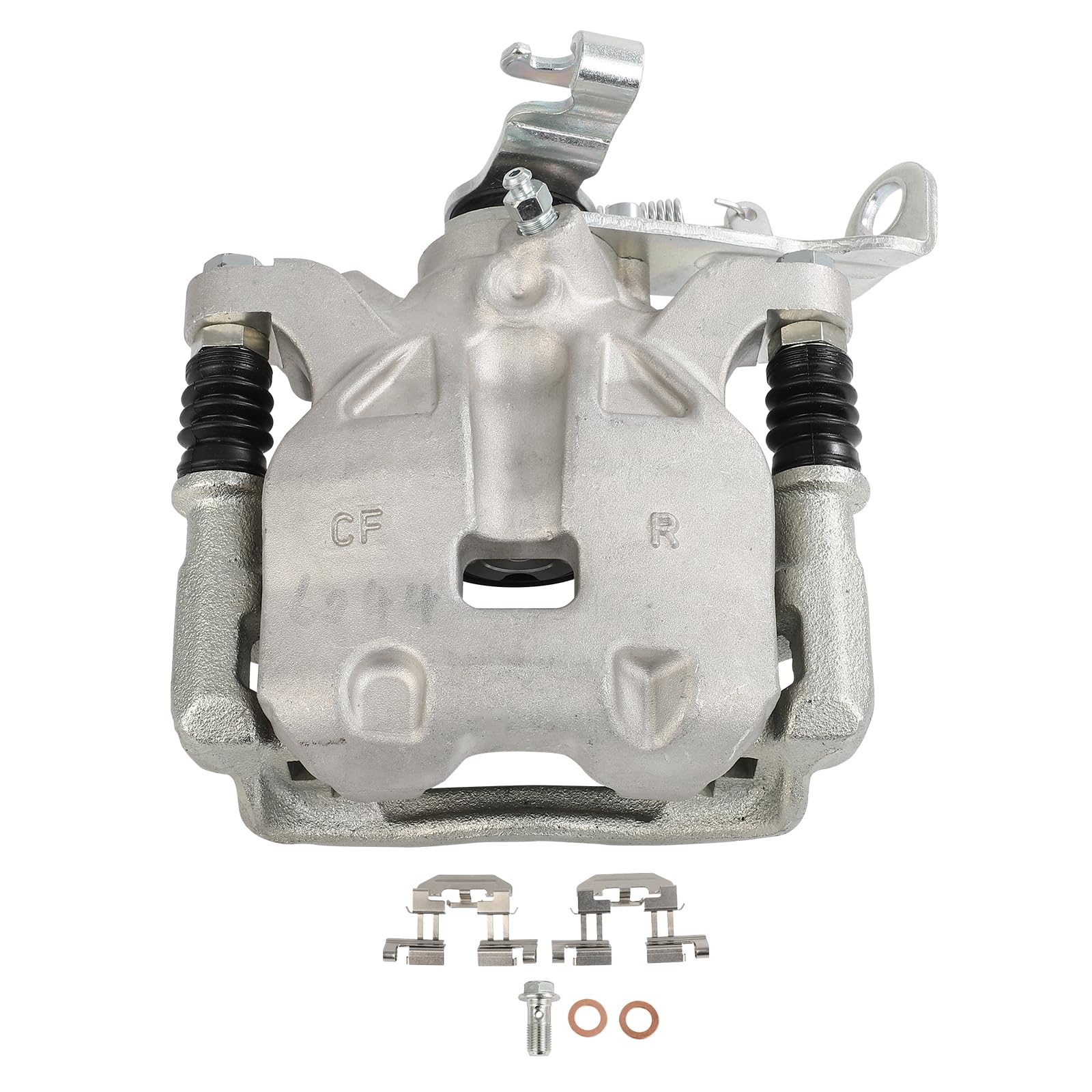 cciyu 19B7154 Rear Right Brake Caliper with Bracket Fit For Mazda For 3 2014-2016,For Mazda For 3 Sport 2014-2016