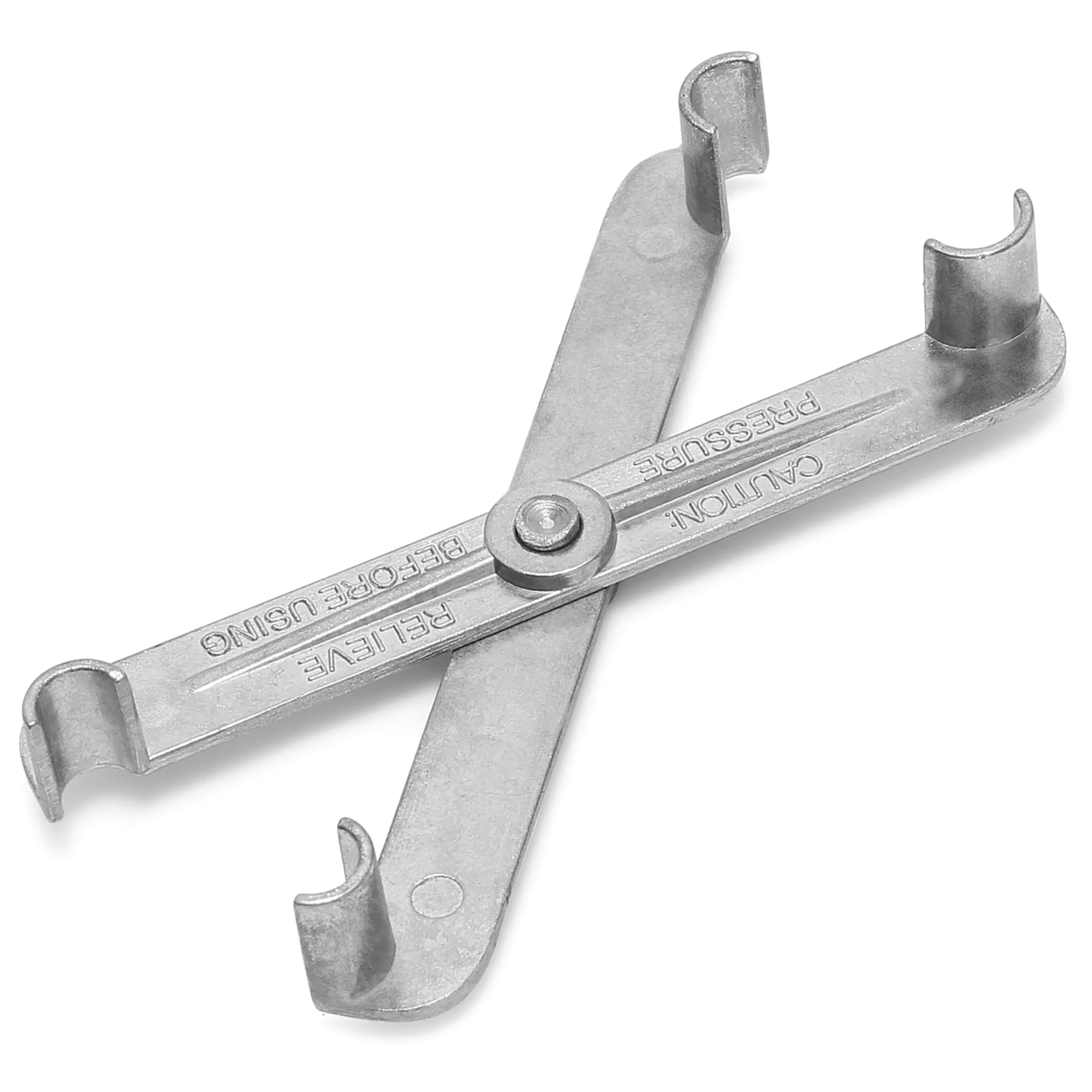 OEMTOOLS 25043 Fuel Line Disconnect Tool, For Releasing 5/16 and 3/8 Quick Connect Fuel Lines, Scissor-Style Design, Compatible 