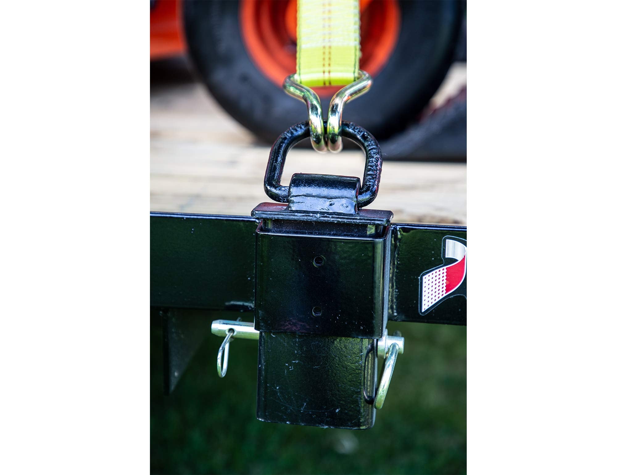 Buyers Products B38Sp Stake Pocket D-Ring With Hitch , Black