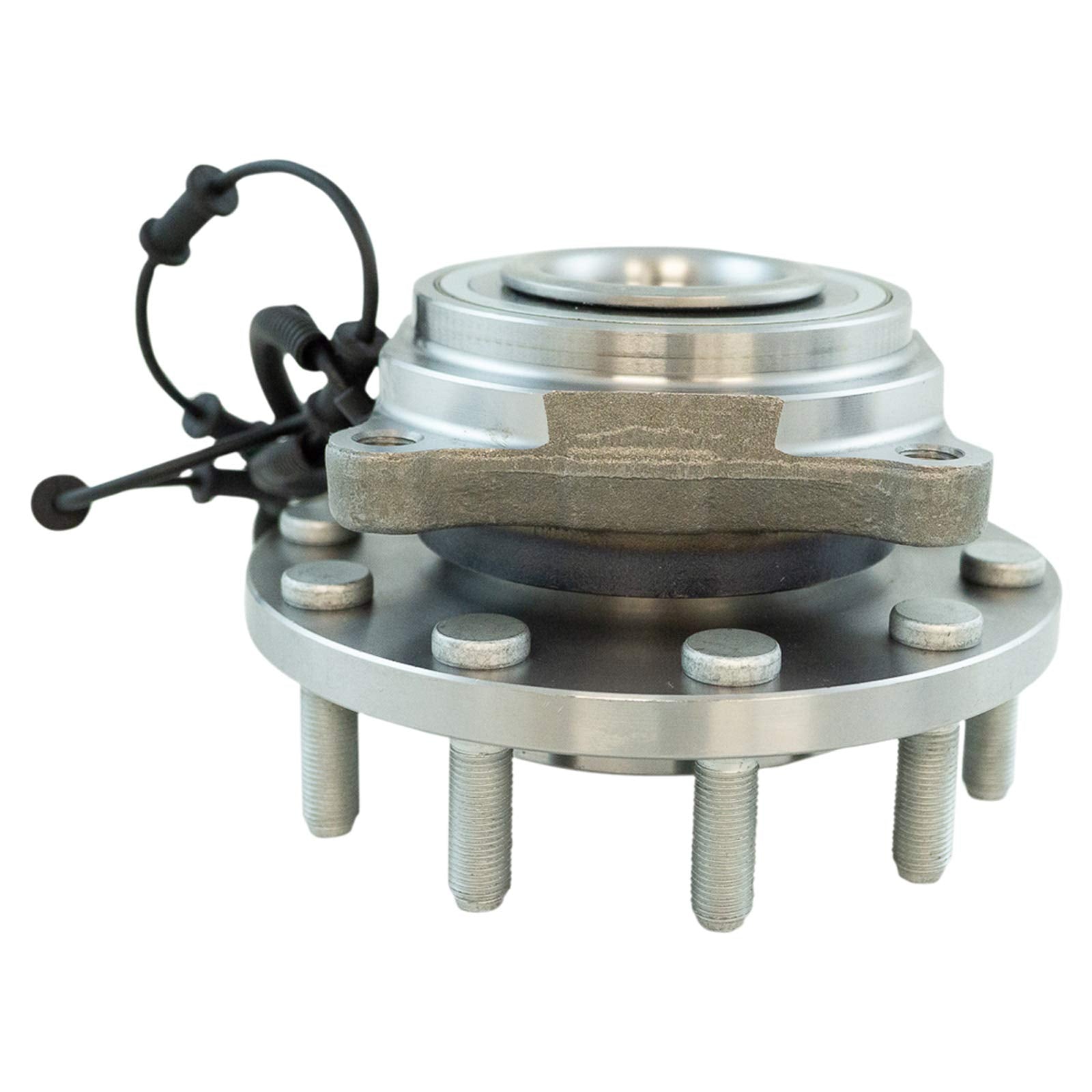 Trq Front Driver Side Passenger Side Wheel Bearing & Hub Assembly With Abs Sensor Compatible With 2008-2010 Dodge Ram 4500 Ram 5