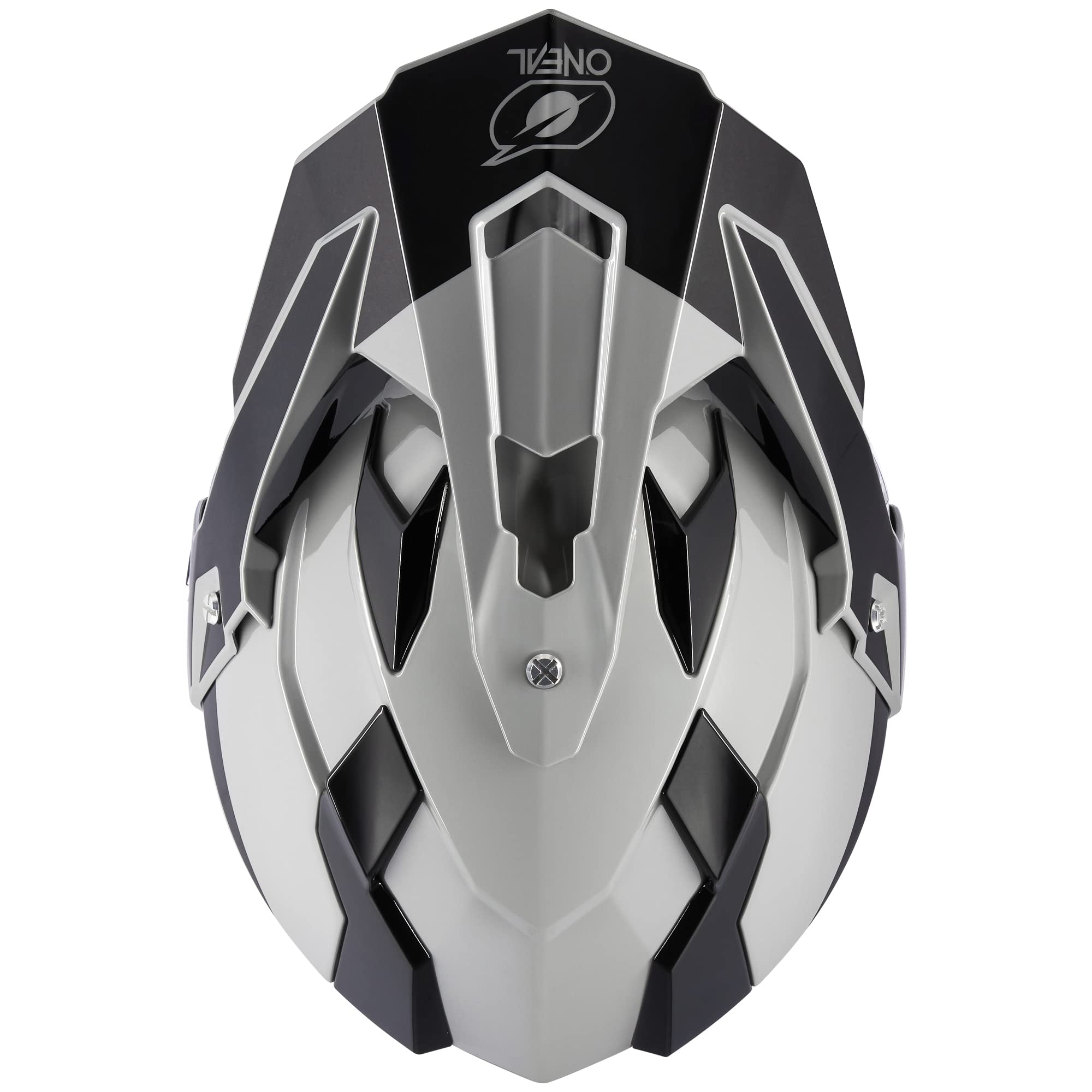 O'Neal Sierra Helmet, Gray/Black/Red Xsm