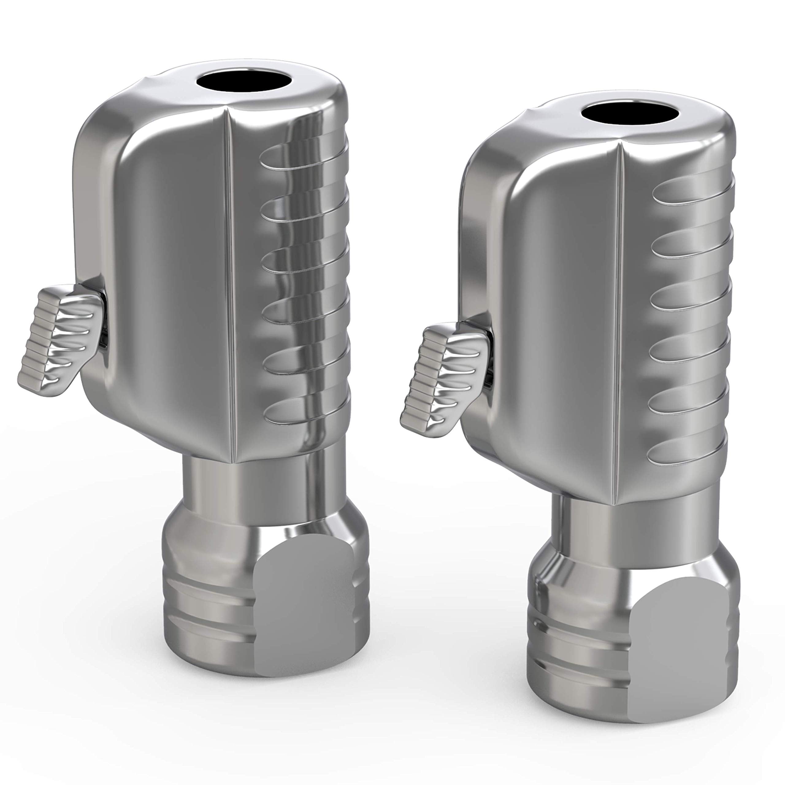 Jaco Lightning S2-Series Tire Air Chuck - 1/4'' F-Npt | Open Flow (2 Pack)