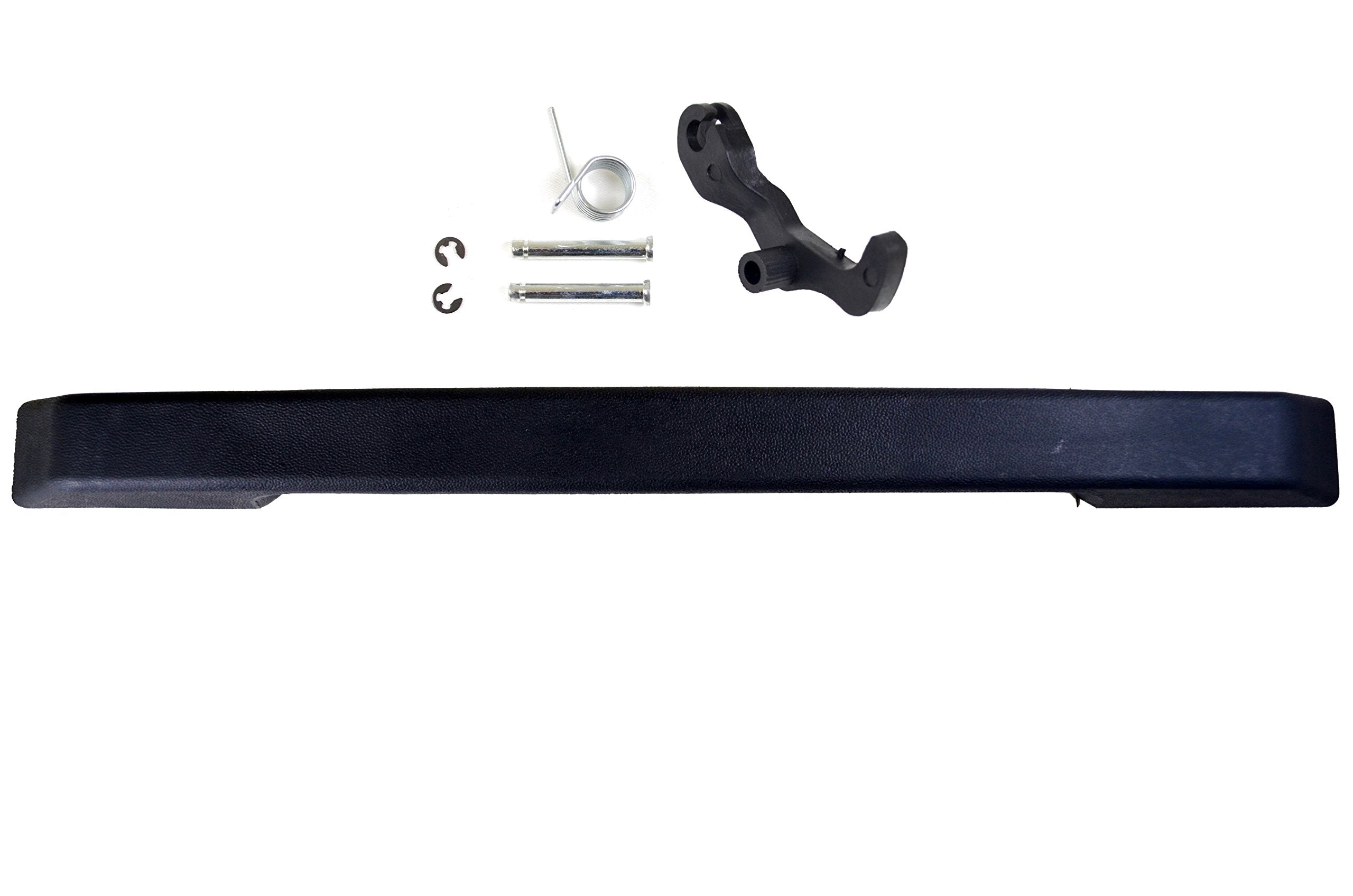 Pt Auto Warehouse Gm-3952A-Tl - Tailgate Door Handle Lever Only, Textured Black For 2003 2004 2005 Hummer H2