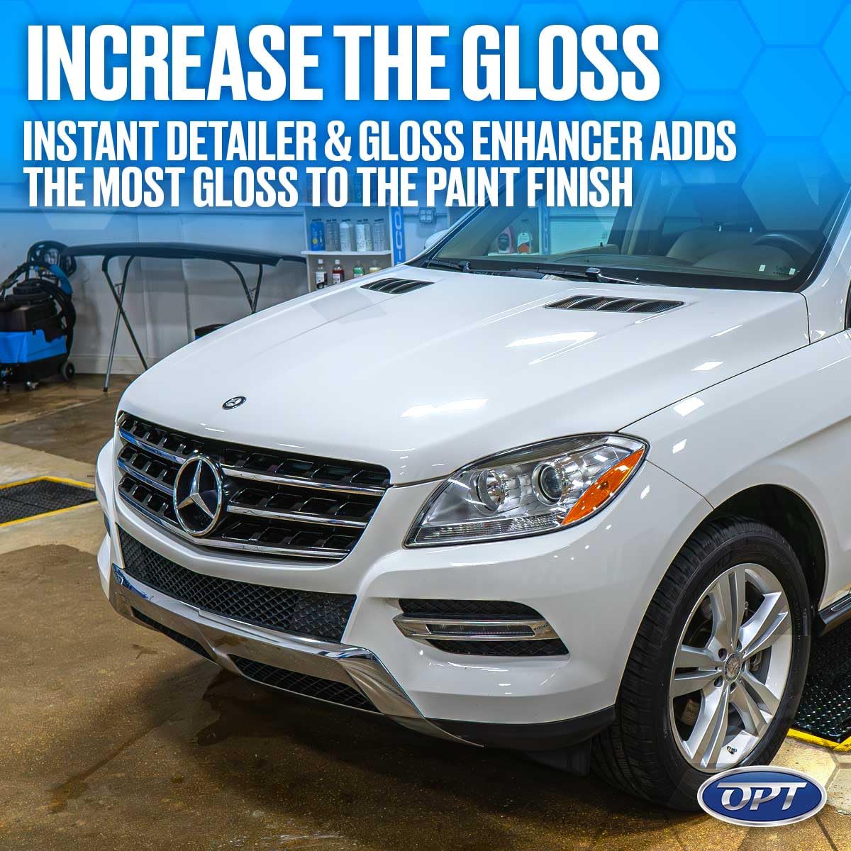 Optimum Instant Detailer & Gloss Enhancer Spray - 17 Fl Oz - Safe for Cars, Trucks, RVs - Superior Shine & Quick Detailing