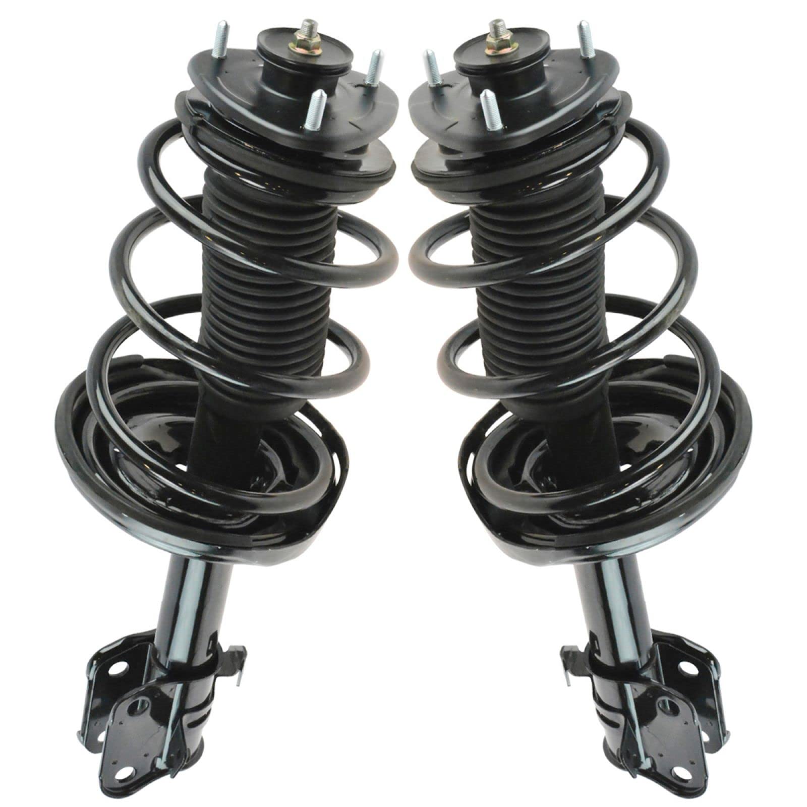 Trq Front Strut & Coil Spring Assembly Set Driver & Passenger Sides Compatible With 06-14 Honda Ridgeline