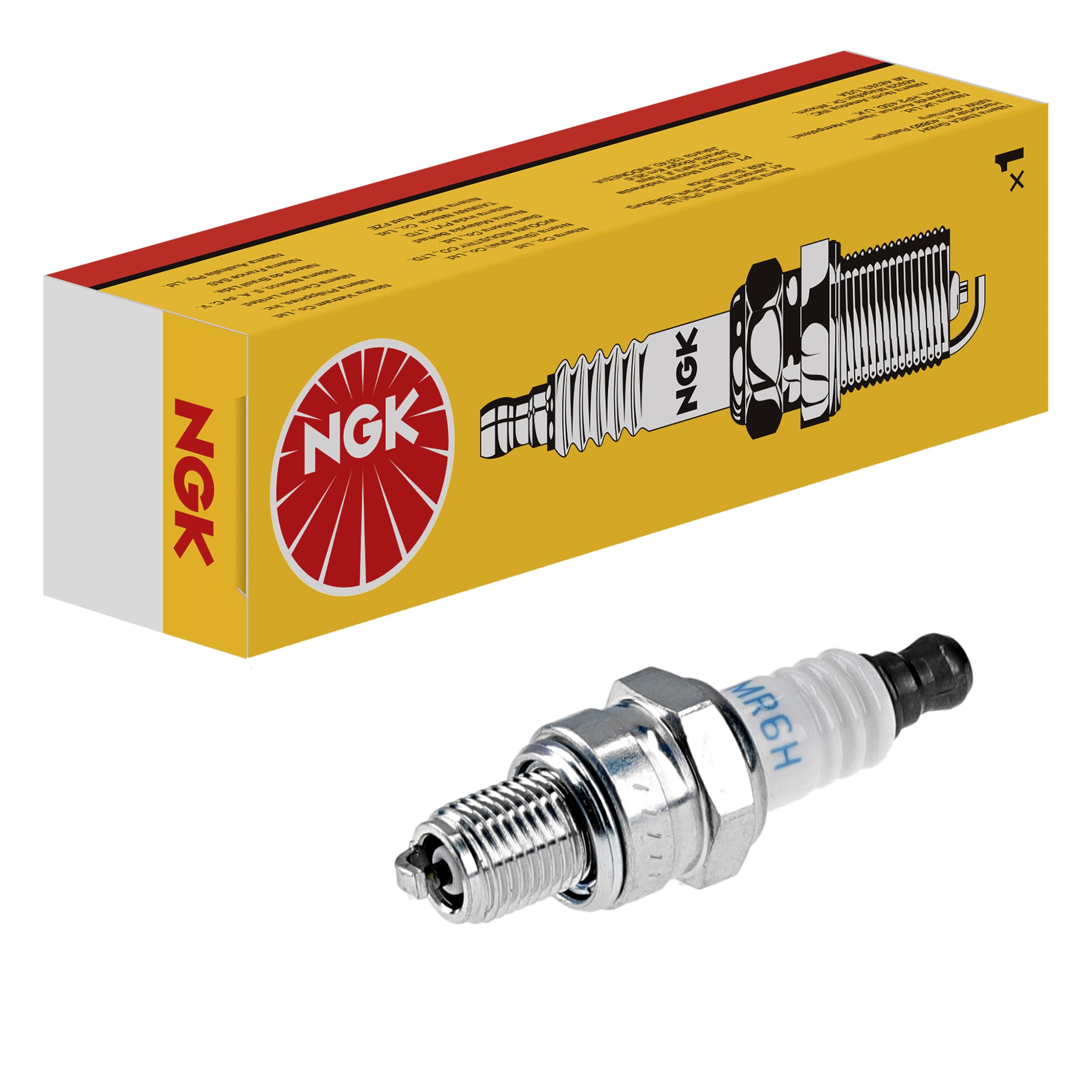 NGK 12 Pack of Replacement Spark Plugs - CMR7H-12PK