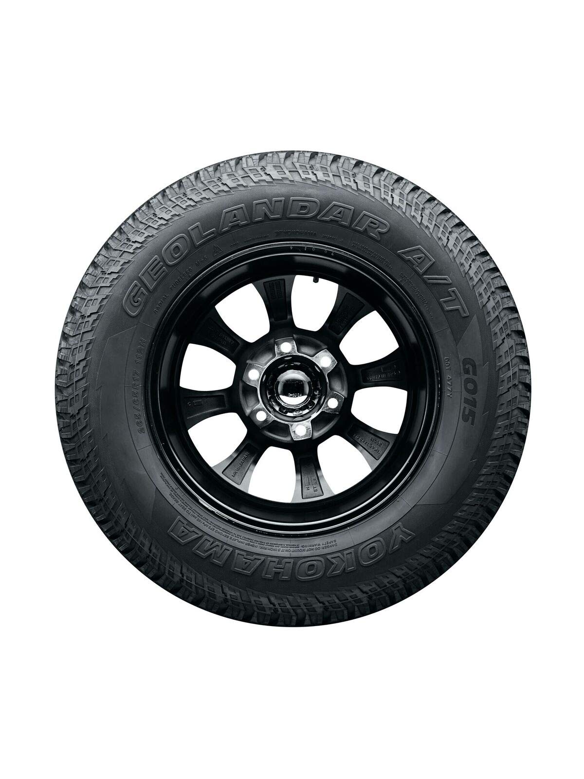 Yokohama Geolandar AT G015 Light Truck Tire 275/70R16 114H - Durable Rubber Construction