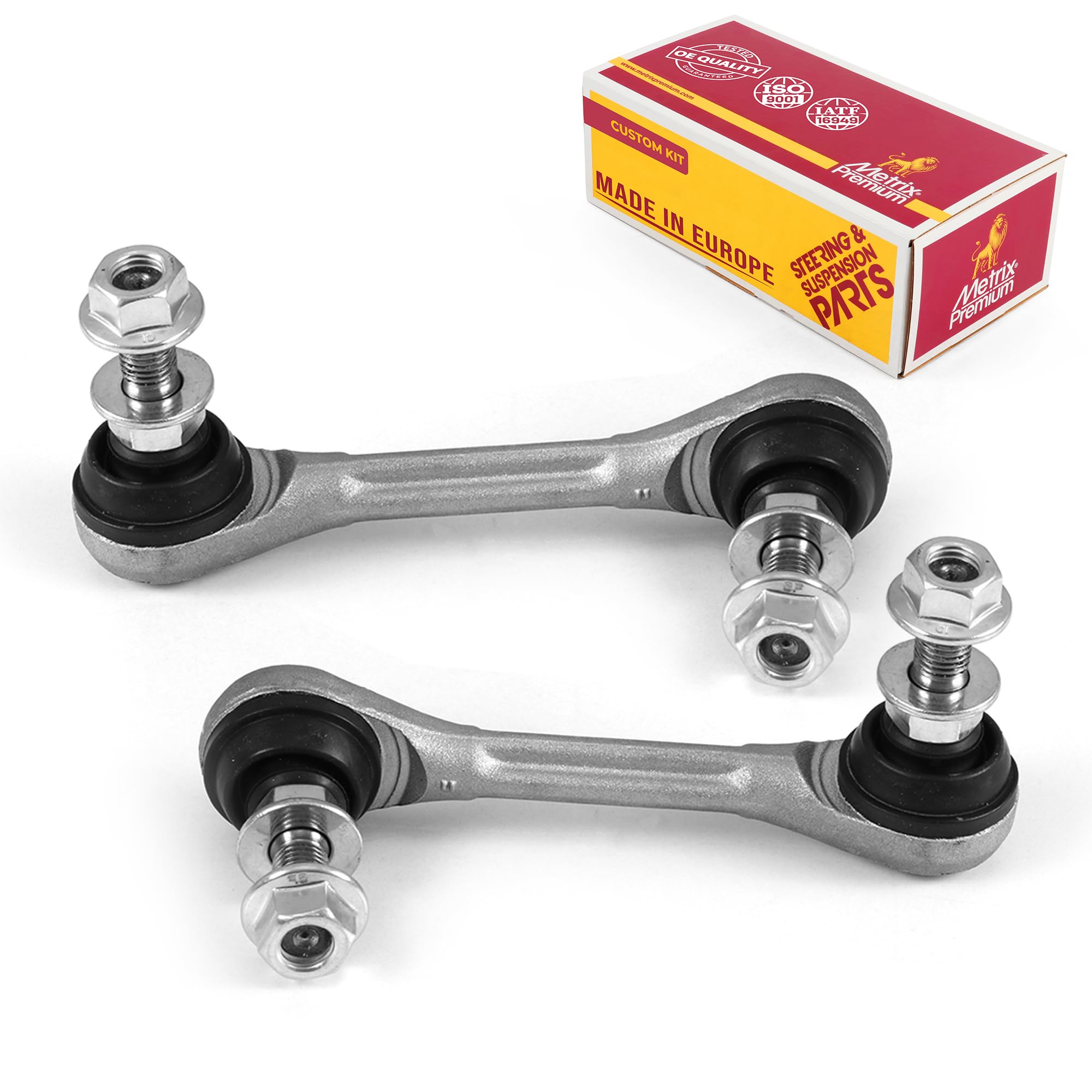 Metrix Premium Chassis Parts - Rear Left & Right Sway Bar Stabilizer End Link Kit Fits 03-09 Nissan 350Z, 03-08 Infiniti G35, 06
