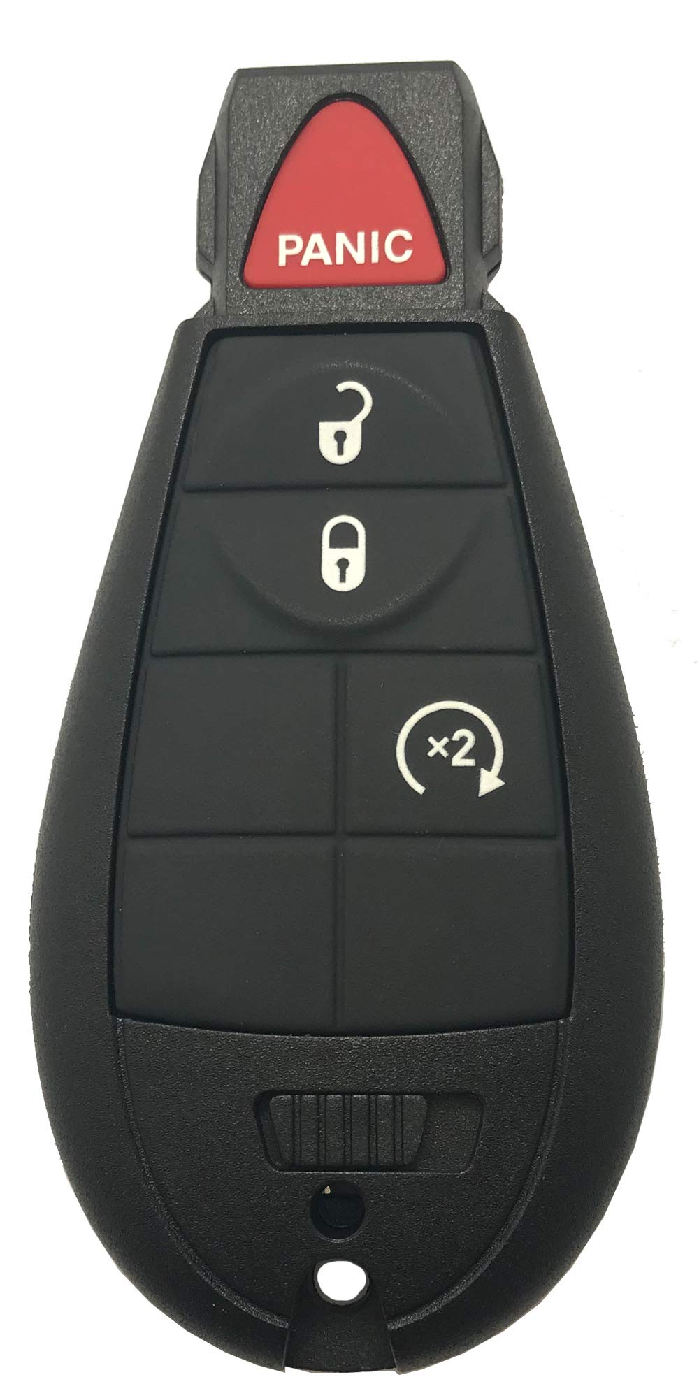 Horande Replacement Key Fob Cover Case fit for 2008-2015 Dodge Ram 1500 2500 3500 Truck Chrysler Jeep Keyless Entry Remote Contr