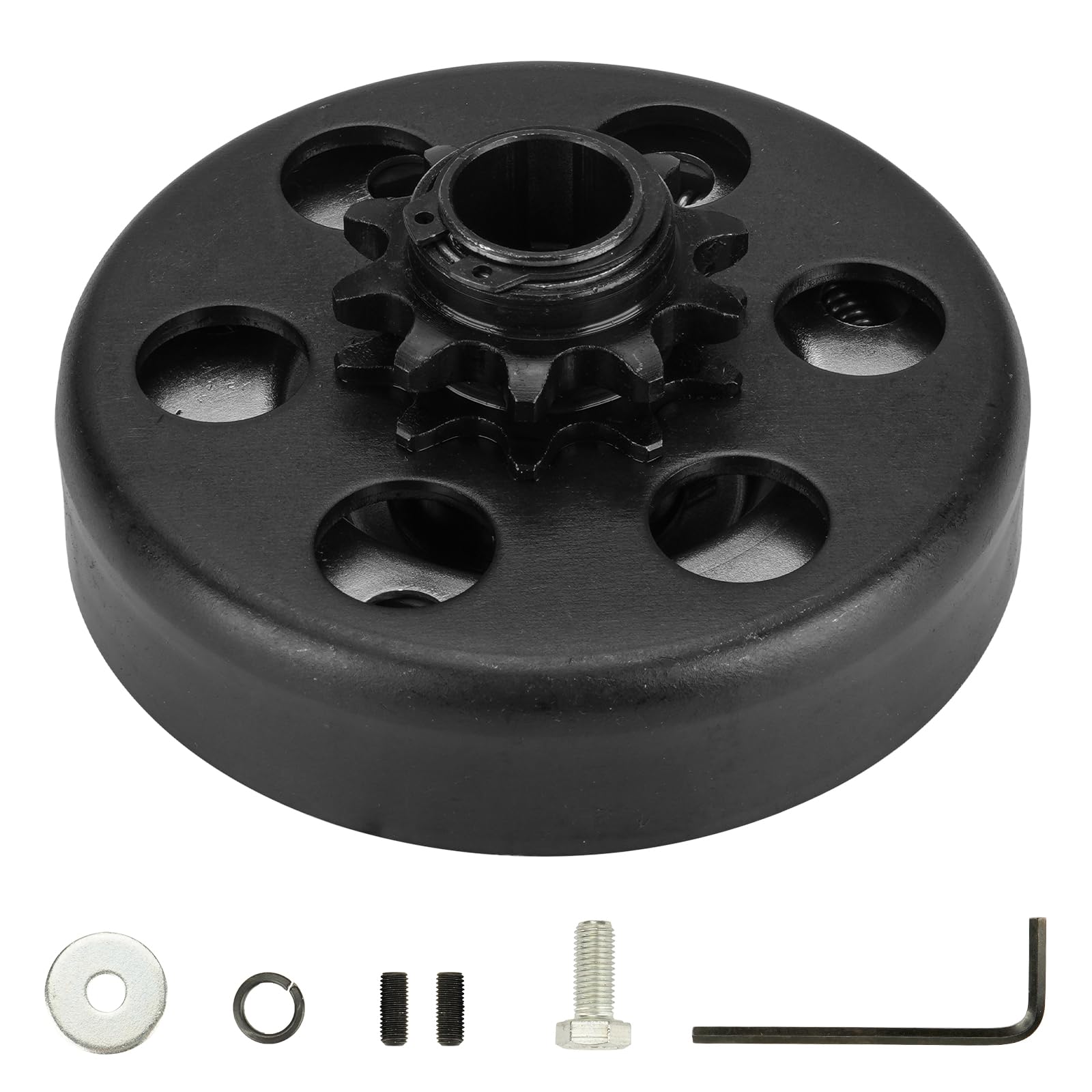 Go Kart Clutch 3/4 Bore 12T Fit #35 Chain, Centrifugal Clutch For Minibike And Fun Kart, Compatible With Honda Gx160, Gx200, Gx