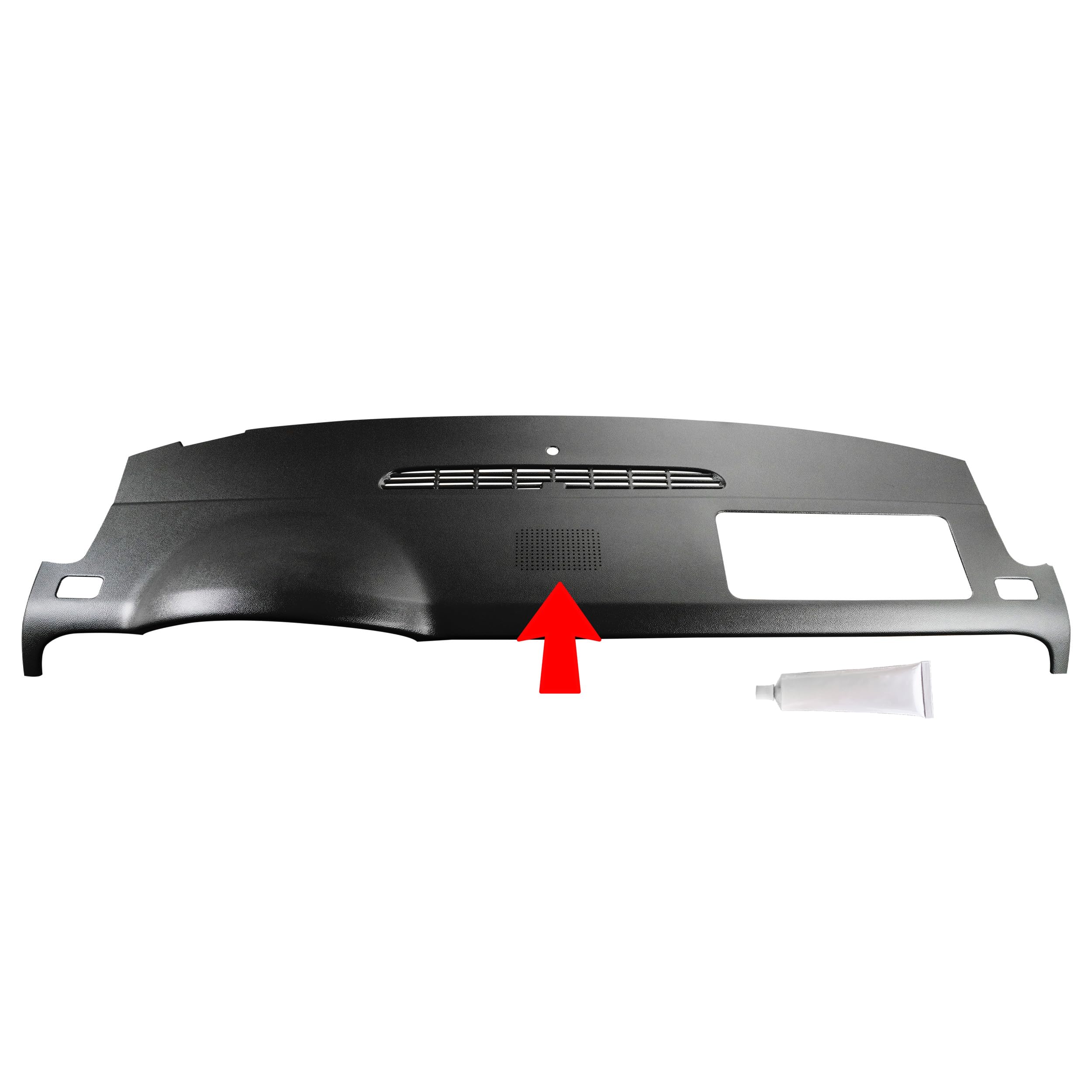 Dashskin Usa American Made Dash Cover Cap Compatible With 07-14 Tahoe Suburban Yukon Avalanche - Easy Cracked Dash Fix - W/Dash 