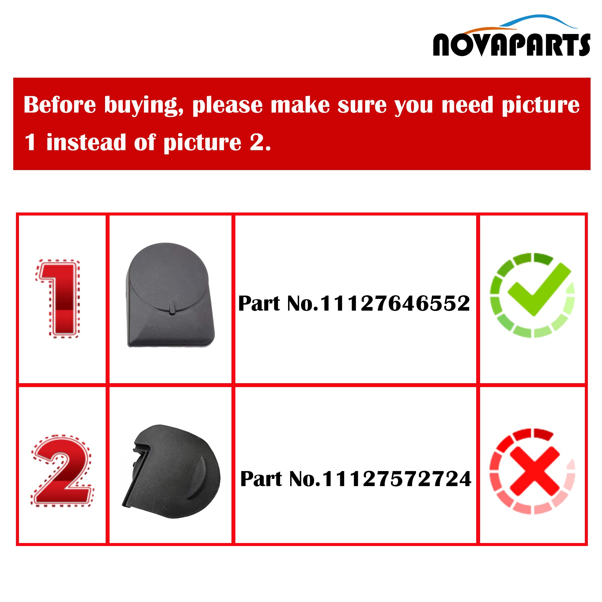 Novaparts Valve Cover Cap Pcv With Membrane N18 Engine Replacement For 2010-2016 Mini Cooper S R55 R56 R57 R58 R59 R60 R61 1.6L