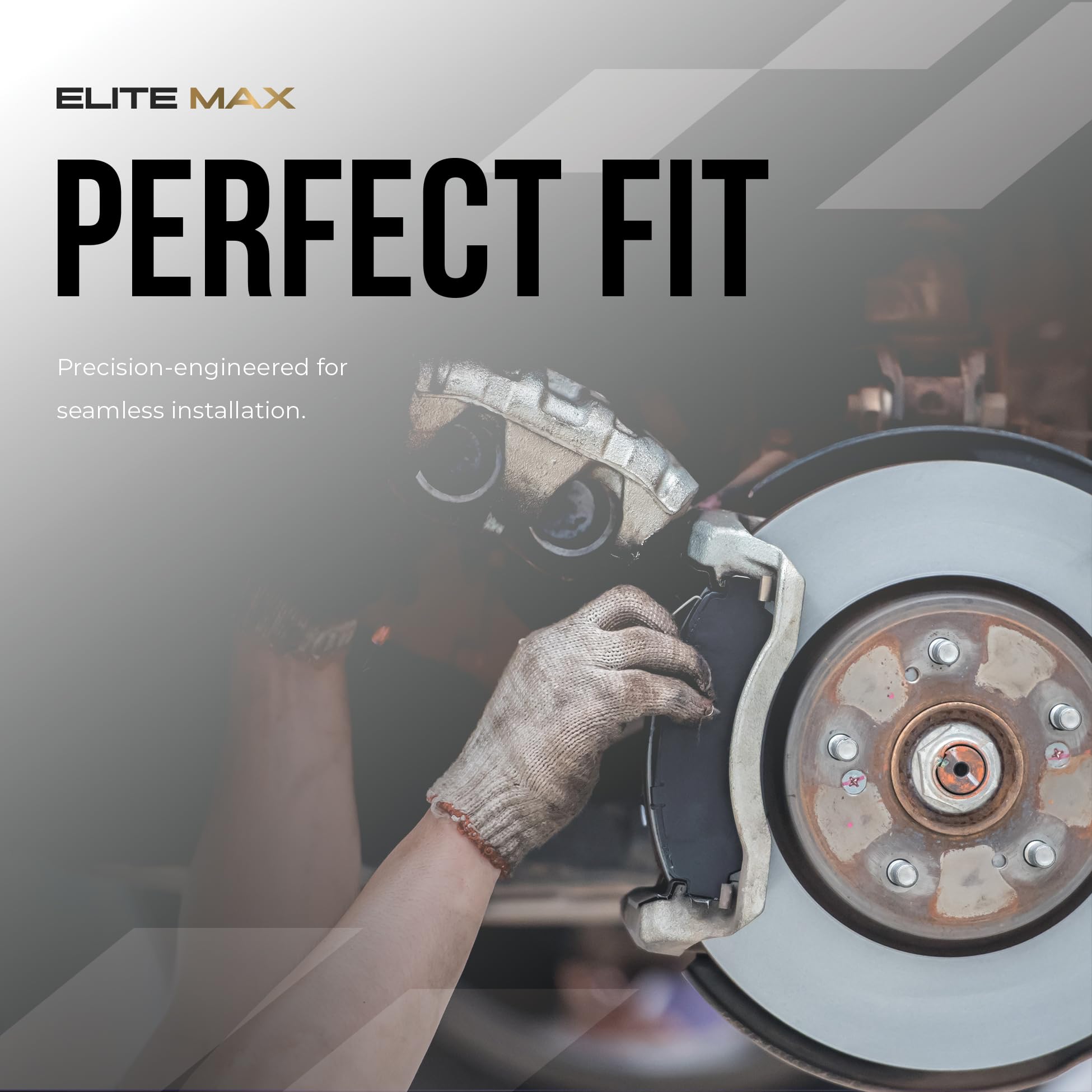 Max Advanced Brakes Front Brake Pad Compatible With 2007-2012 2013 2014 2015 2016 2017 2018 2019 2020 2021 2022 2023 Mini Cooper