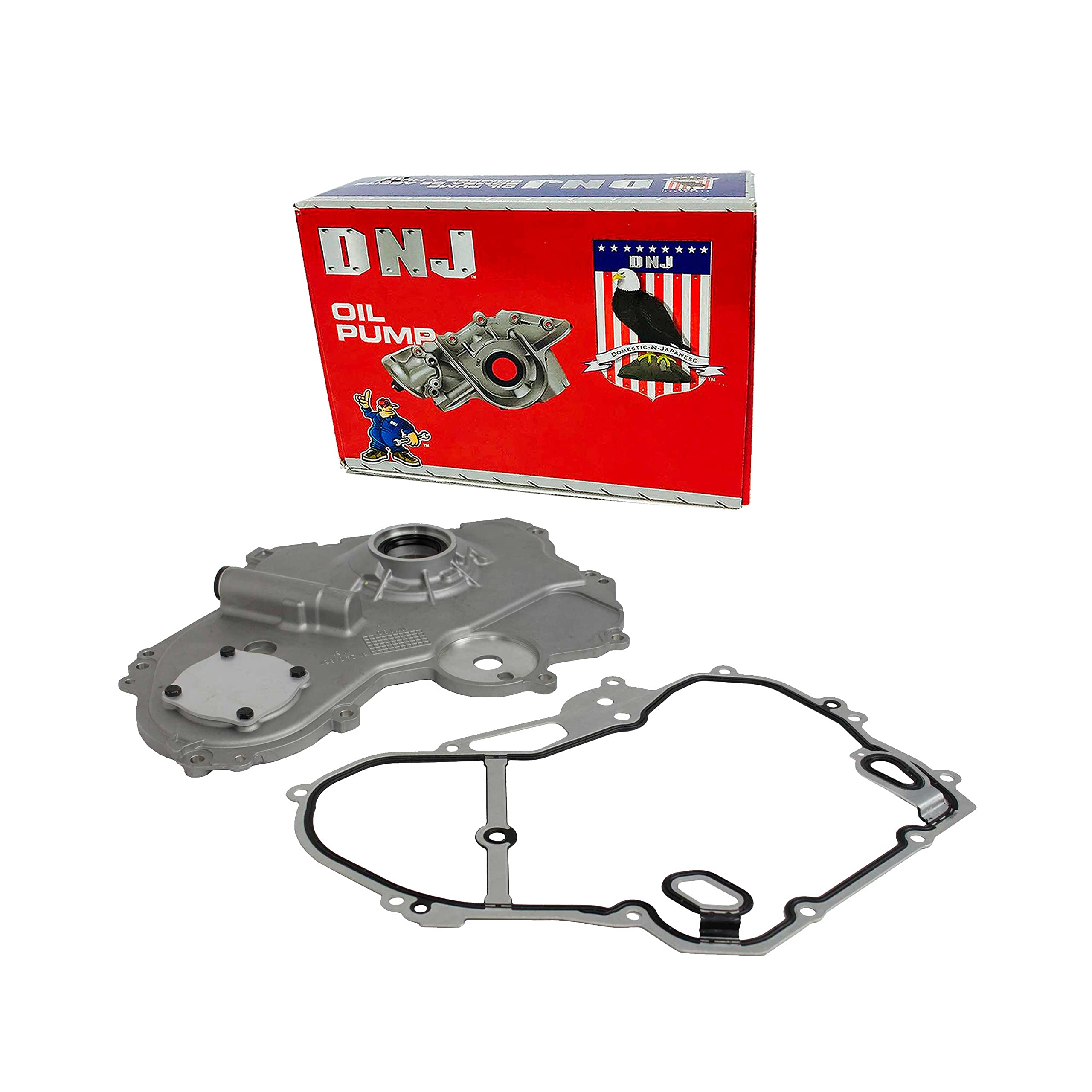 DNJ OP314 Oil Pump Timing Cover for 00-17, GM, Saab, Saturn, Buick, Chevrolet, Oldsmobile, Pontiac/Ion, Sky, LS1, LW1, L100, Vue