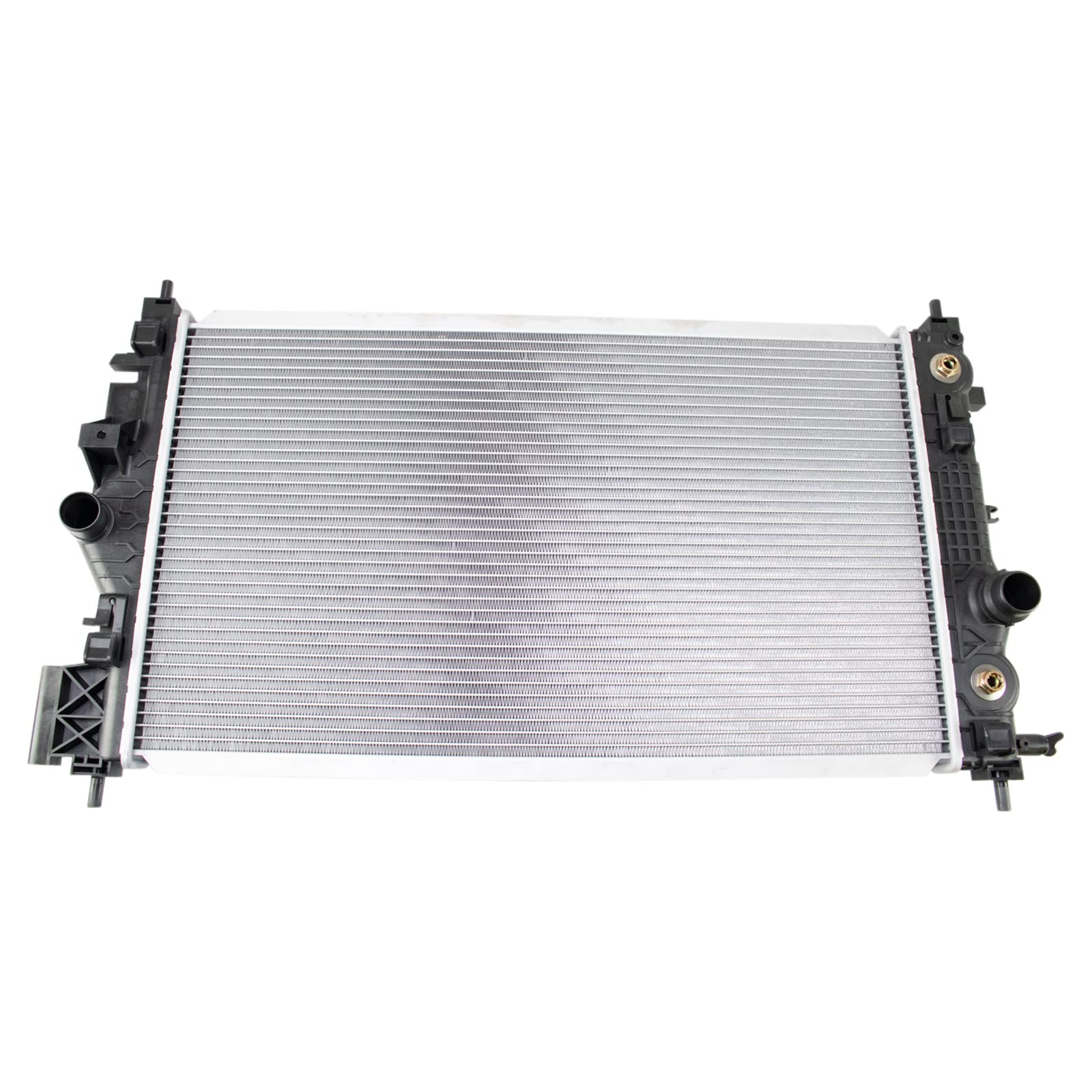 Trq Radiator Assembly Aluminum Core Compatible With 16-19 Buick Cascada 14-17 Chevrolet Cruze 16 Cruze Limited Cu13509