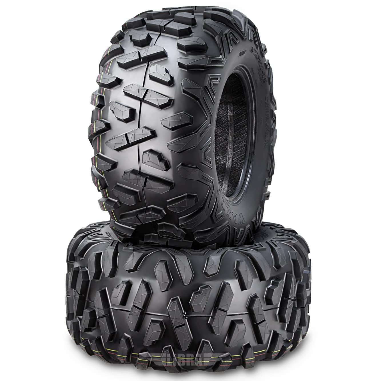 WANDA Set 2 ATV UTV Tires 26x11R12 8PR Radial Bighorn Style 10404